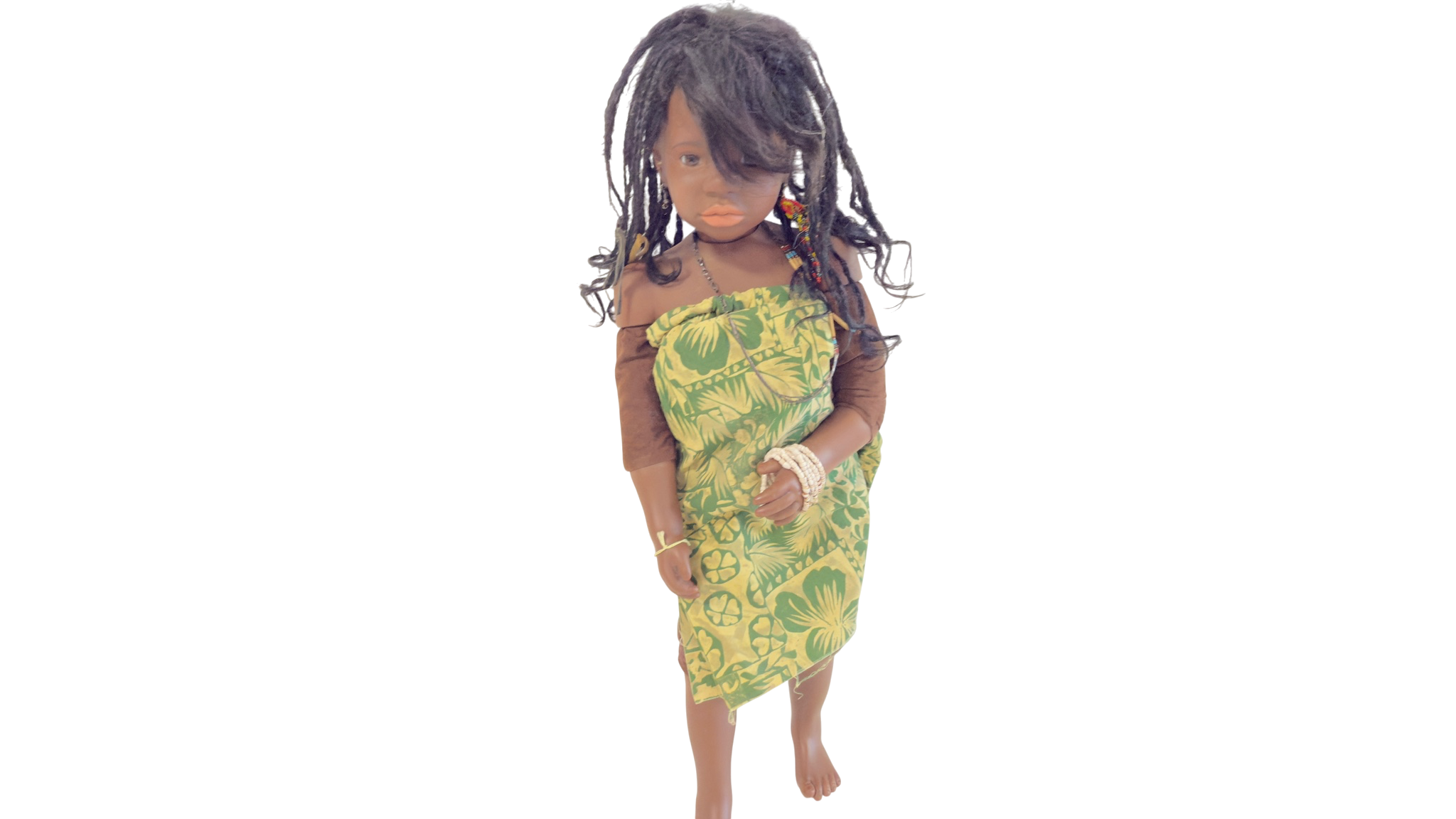 Künstlerpuppe Götz Karin Schmidt Vinyl Puppe 66 cm. Top Zustand