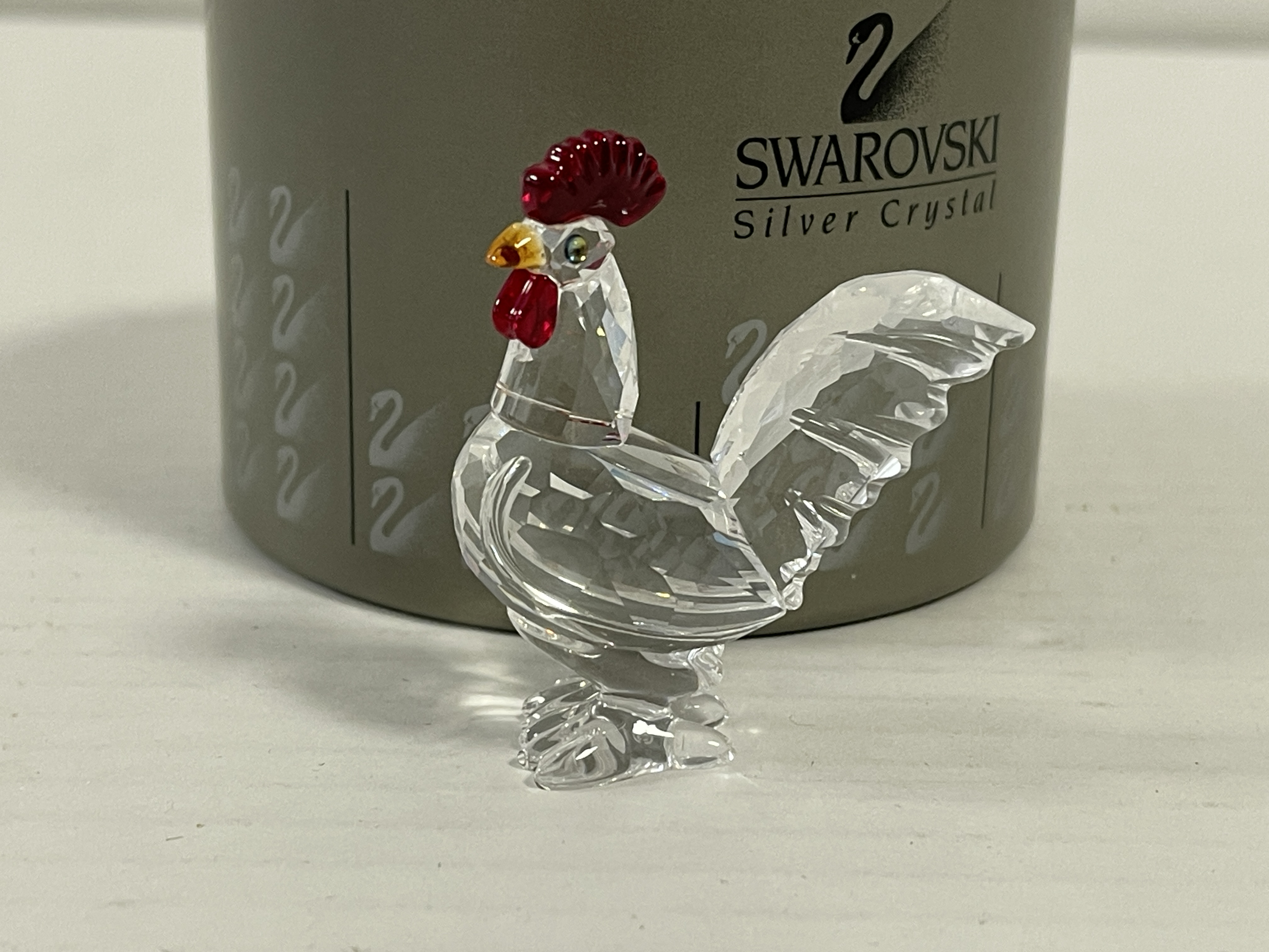 Swarovski Figur 247759 Hahn 5 cm Mit Ovp - Zertifikat Top Zustand   