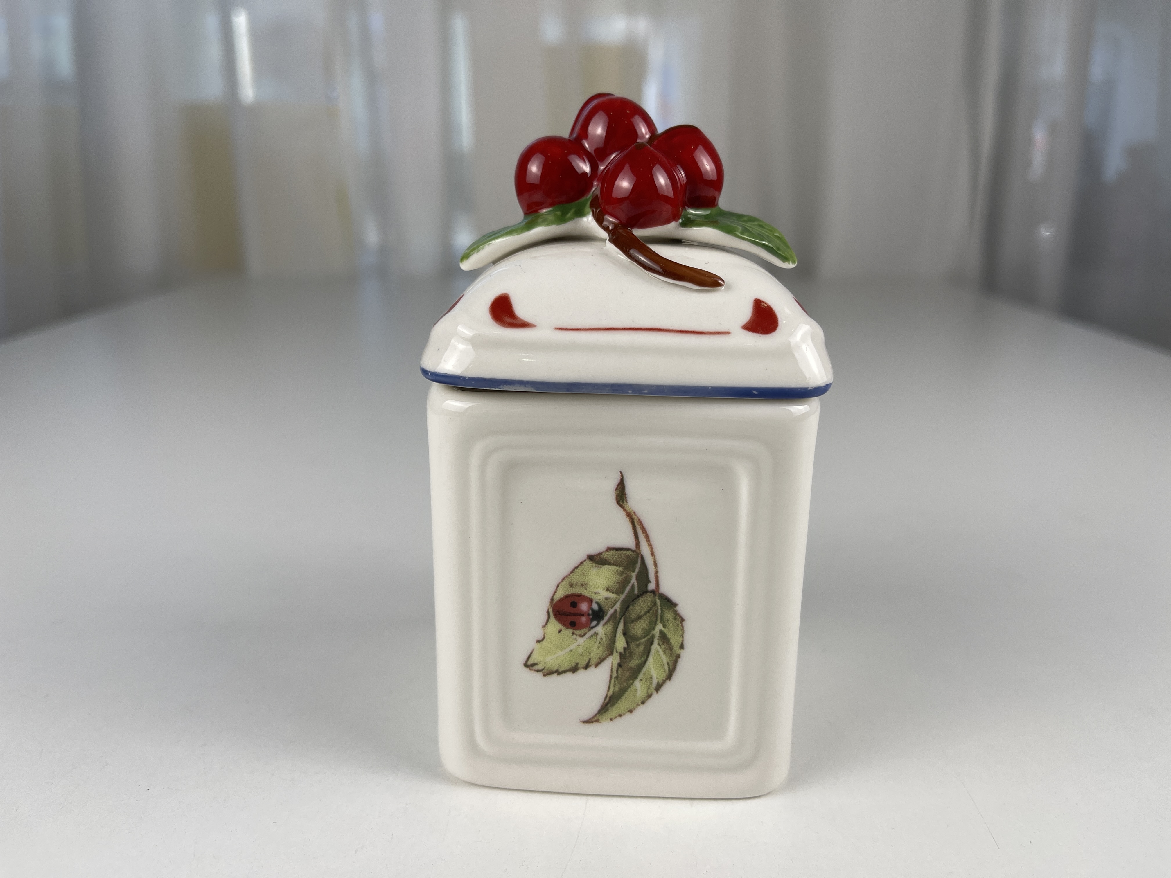 Villeroy & Boch Porzellan Marmeladendose 13 x 7 x 7 cm 1 Wahl Top Zustand 