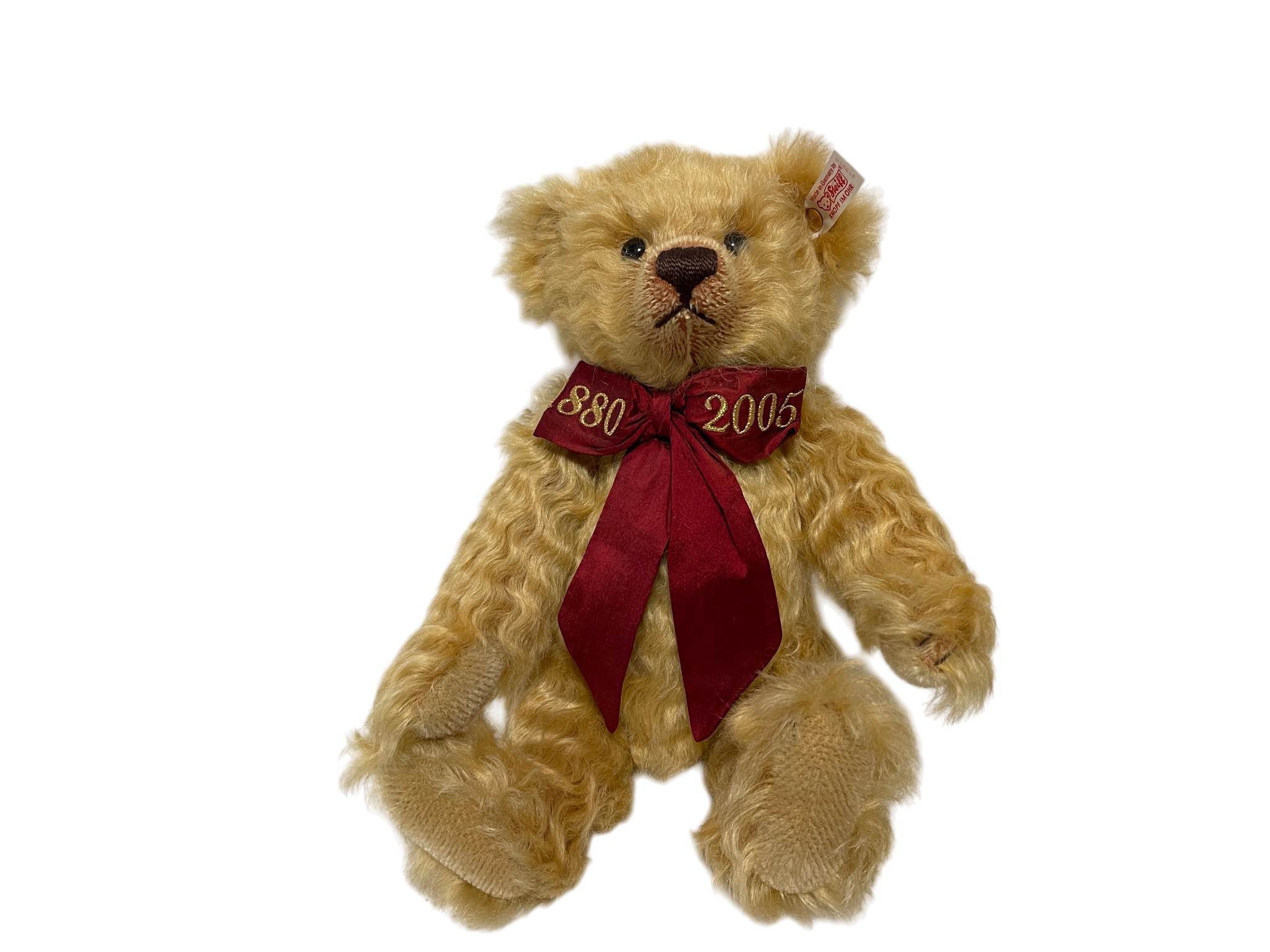 Steiff Tier 038976 Jubiläums Teddy Bär 30 cm. Top Zustand     