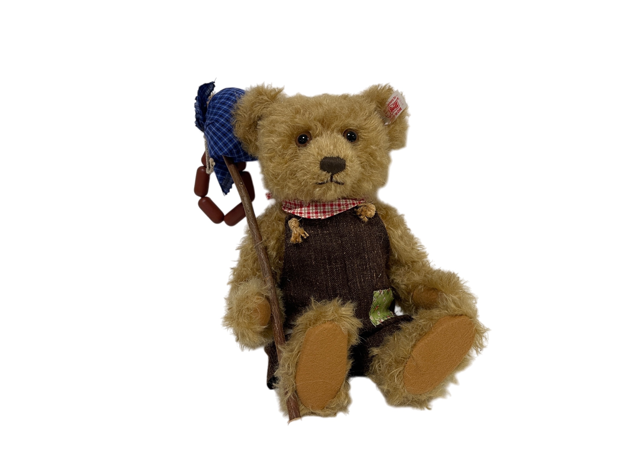 Steiff Tier 670978 Wanderbursche Teddybär 28 cm. Top Zustand 