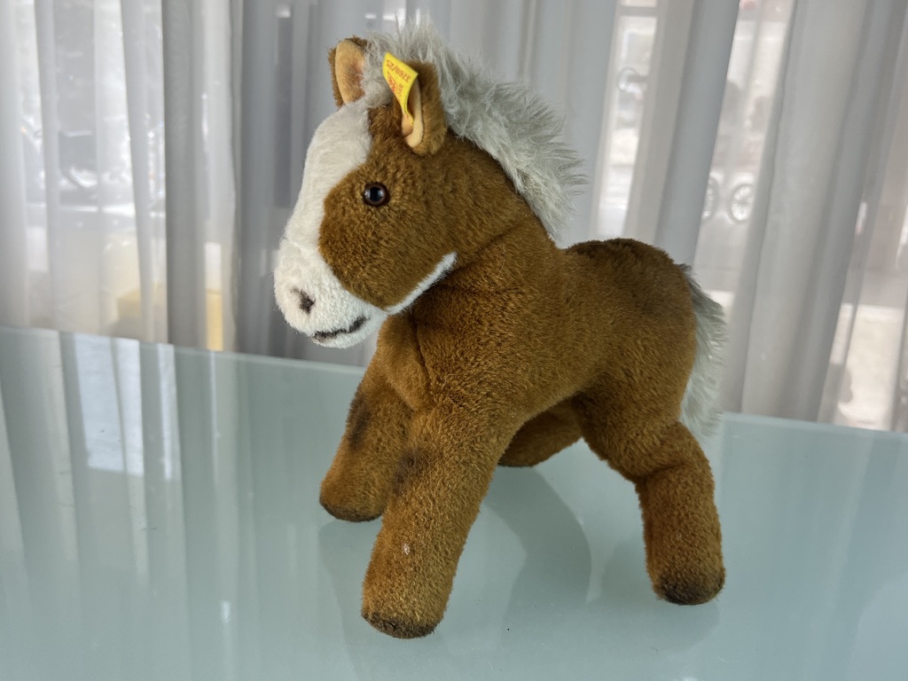 Steiff Tier Sammler Stofftier Pferd 28 cm. Top Zustand 