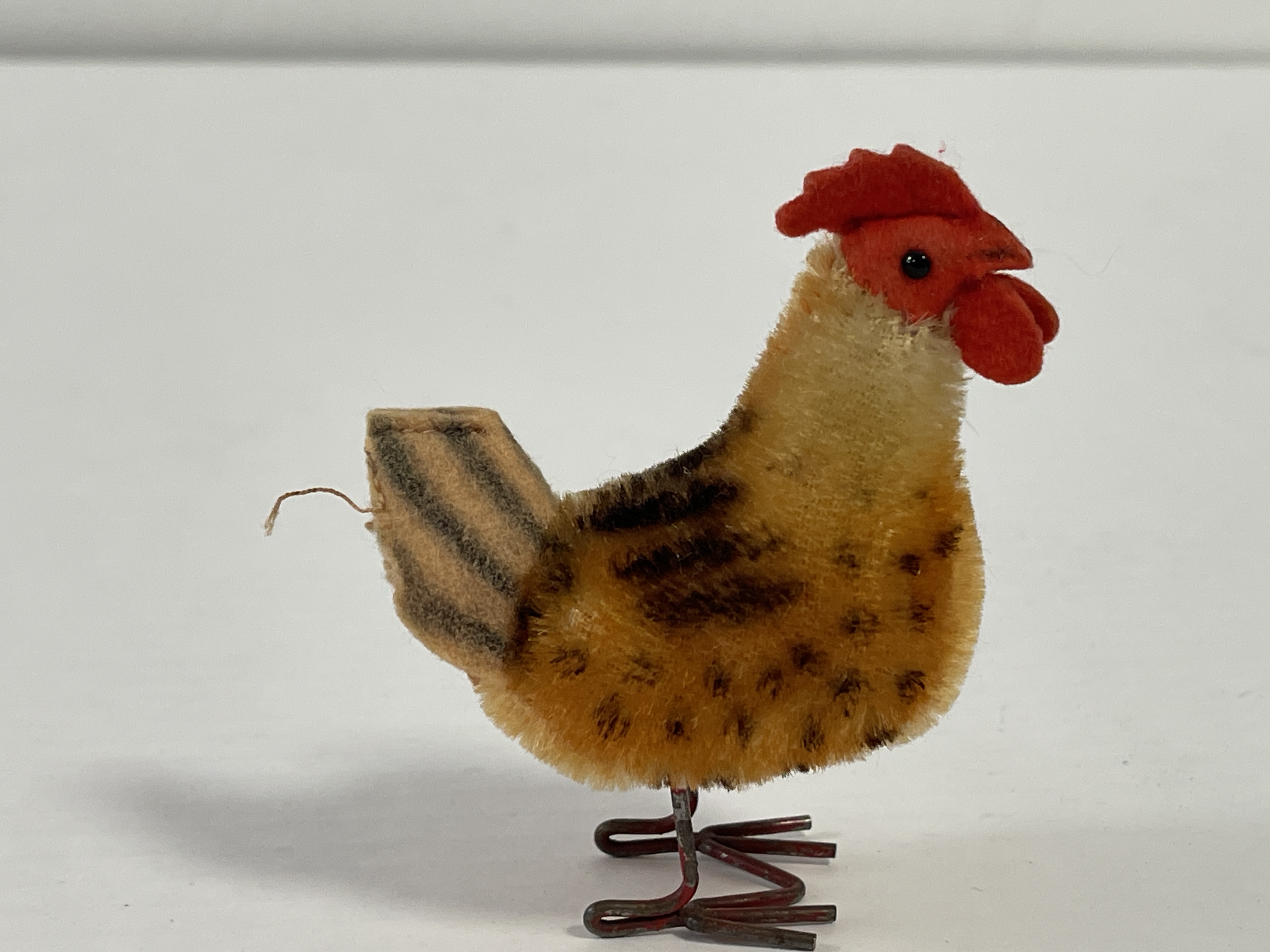 Steiff Tier Mohair Henne 9 cm -  Top Zustand     