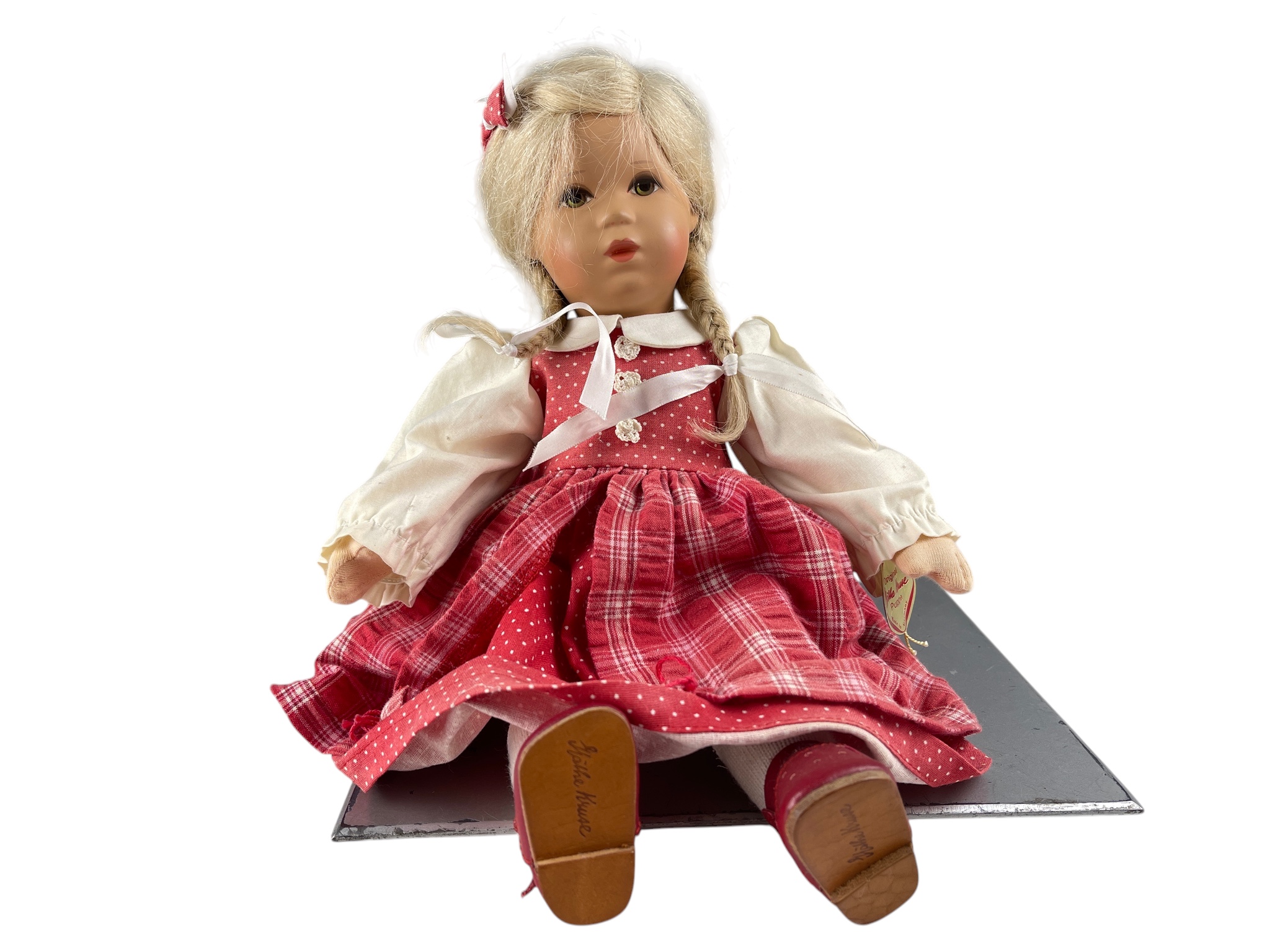 Käthe Kruse Puppe Sammlerpuppe 33 cm Top Zustand 