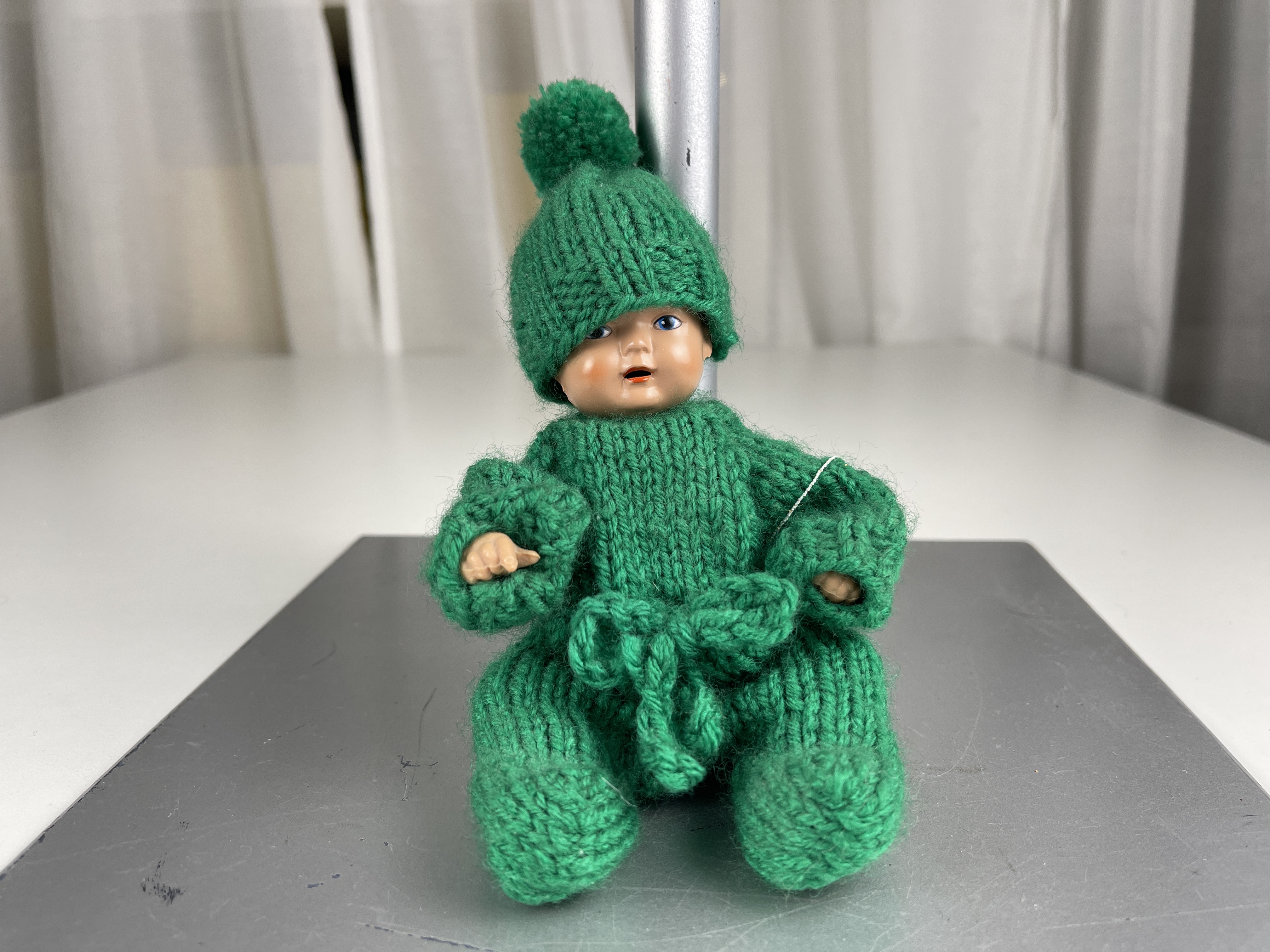 Schildkrötpuppe Tortulon Puppe 16 cm. Top Zustand.  