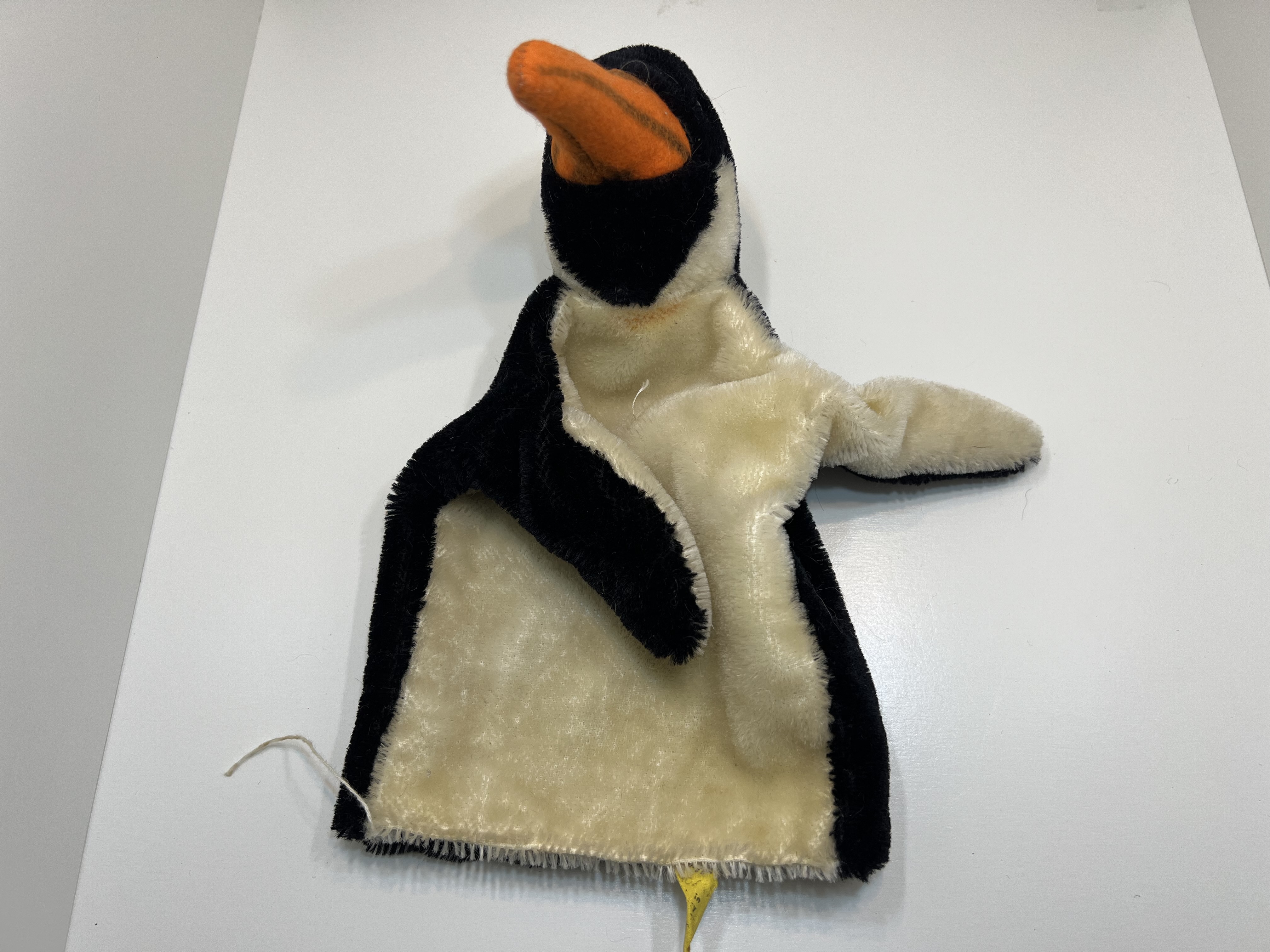 Steiff Pinguin Handpuppe 22cm Top Zustand