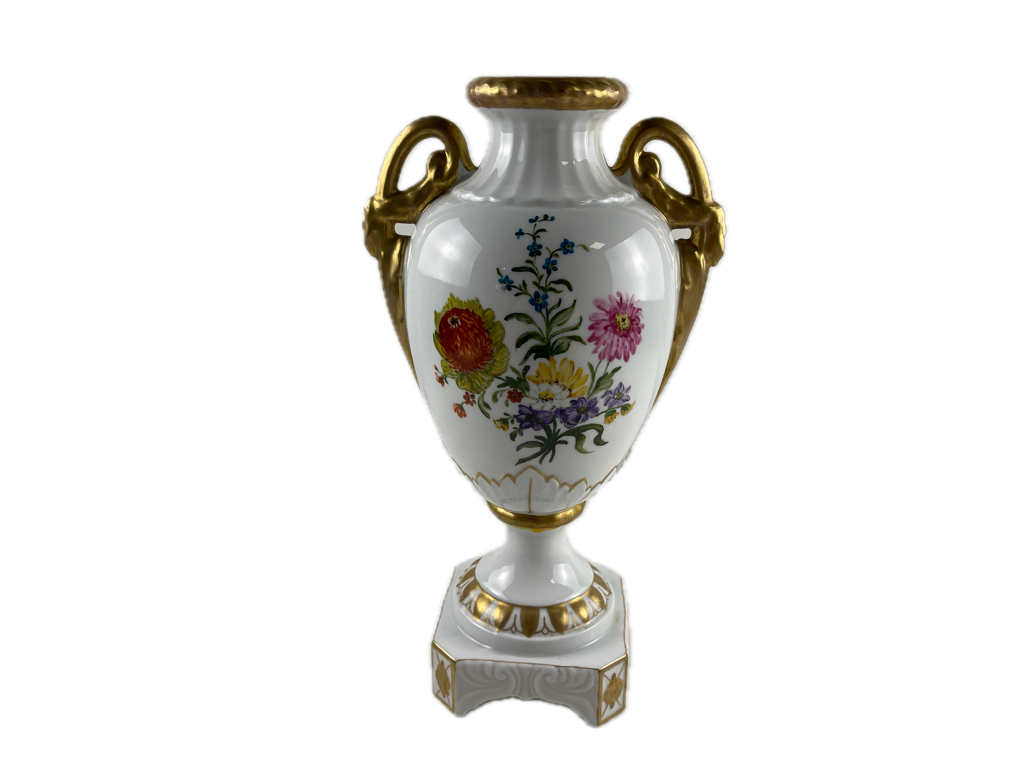 Porzellan Vase 34 cm  Zustand siehe Fotos 