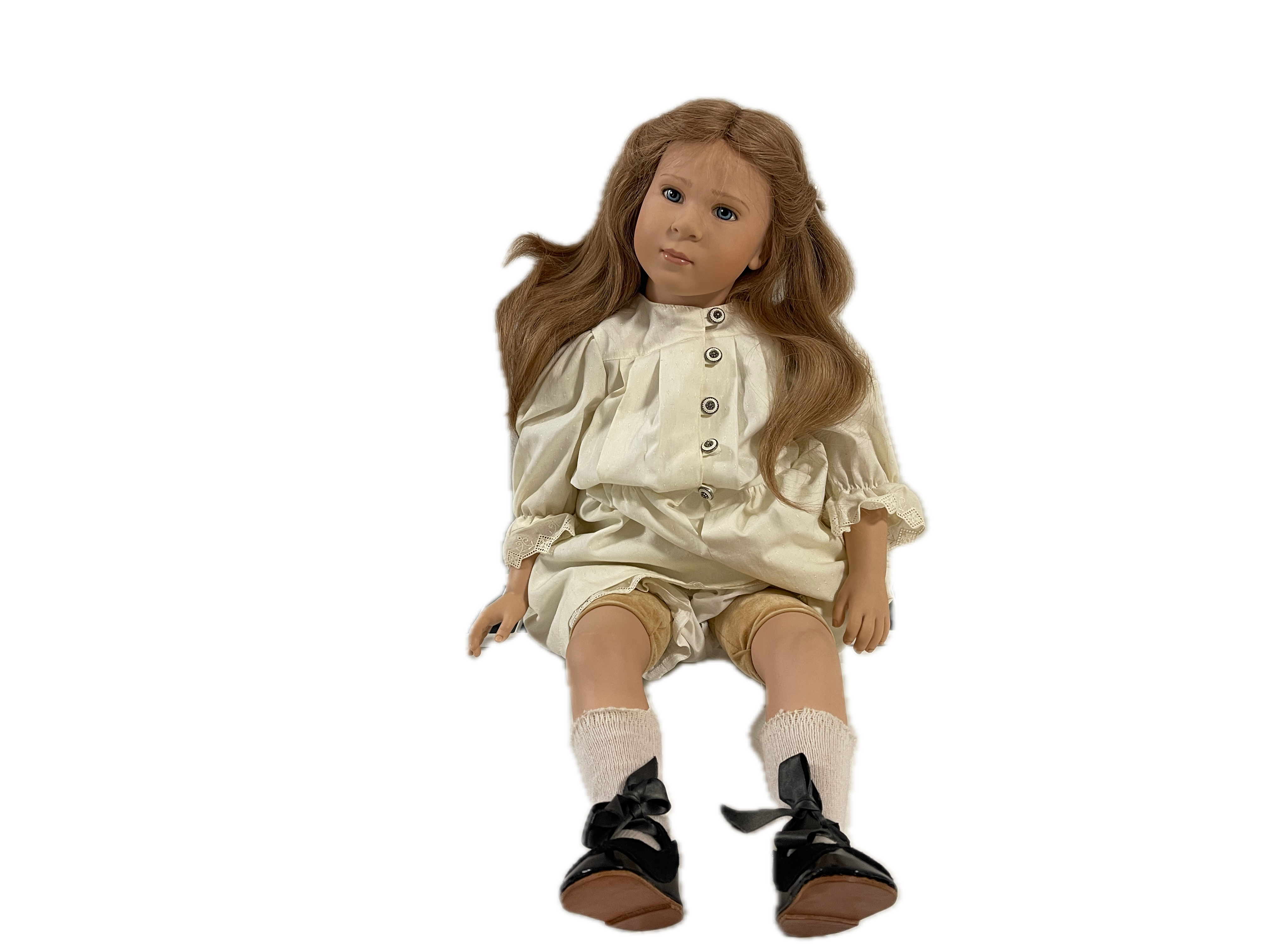 Sigikid Sabine Esche Künstlerpuppe Vinyl Puppe 58 cm. Top Zustand  