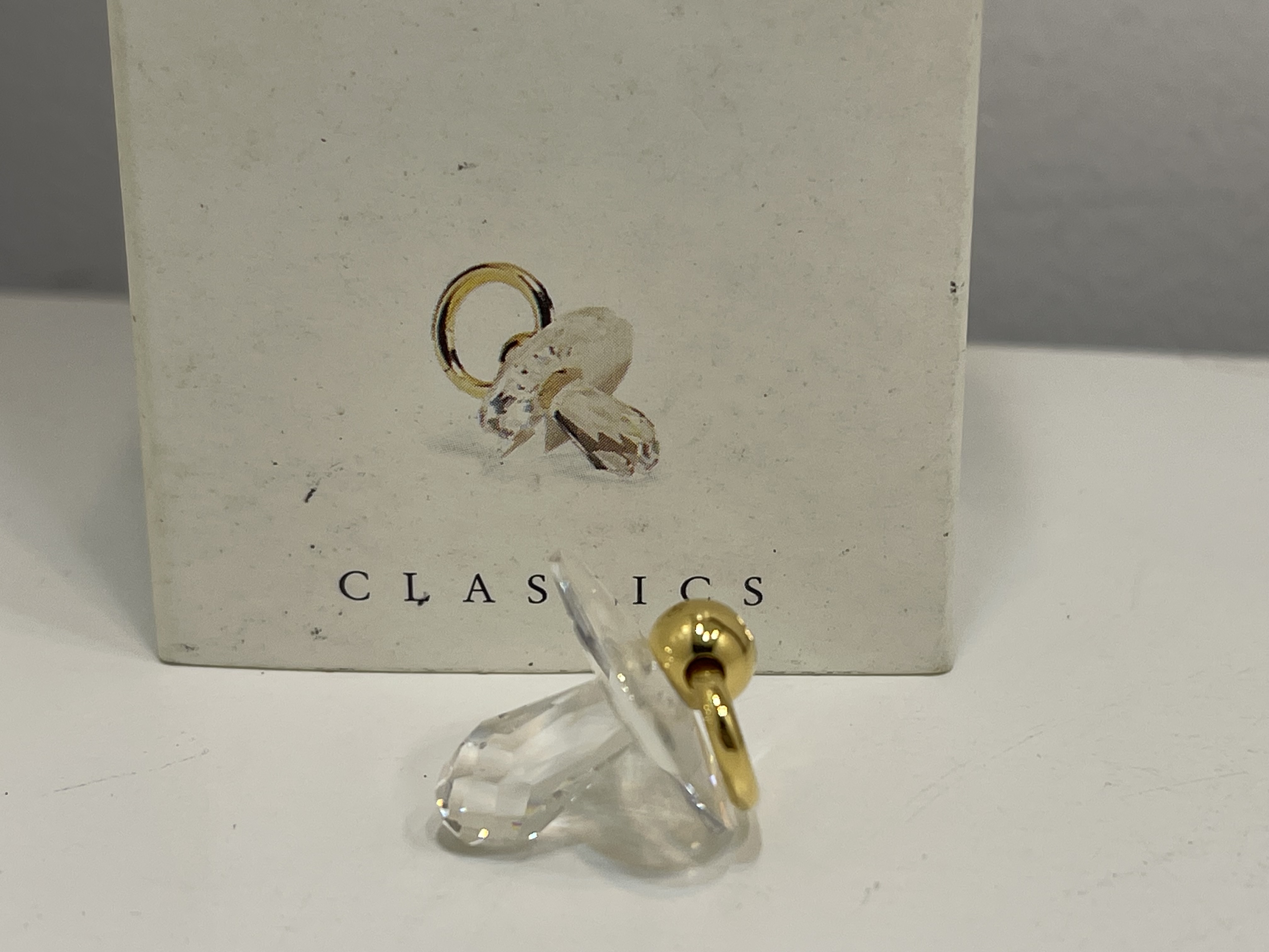 Swarovski Figur 168677 Memories Schnuller 3 cm. Ovp & Zertifikat - Top Zustand