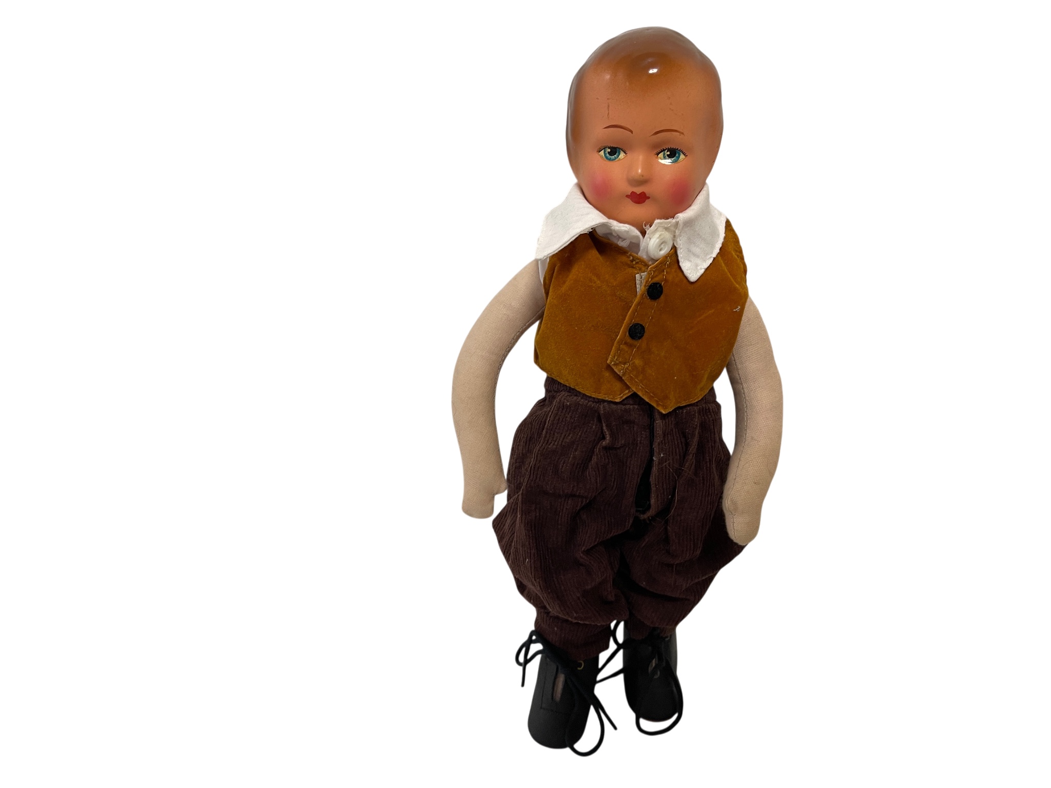 Künstler Vinyl Künstlerpuppe Puppe 28 cm. Zustand siehe Fotos  