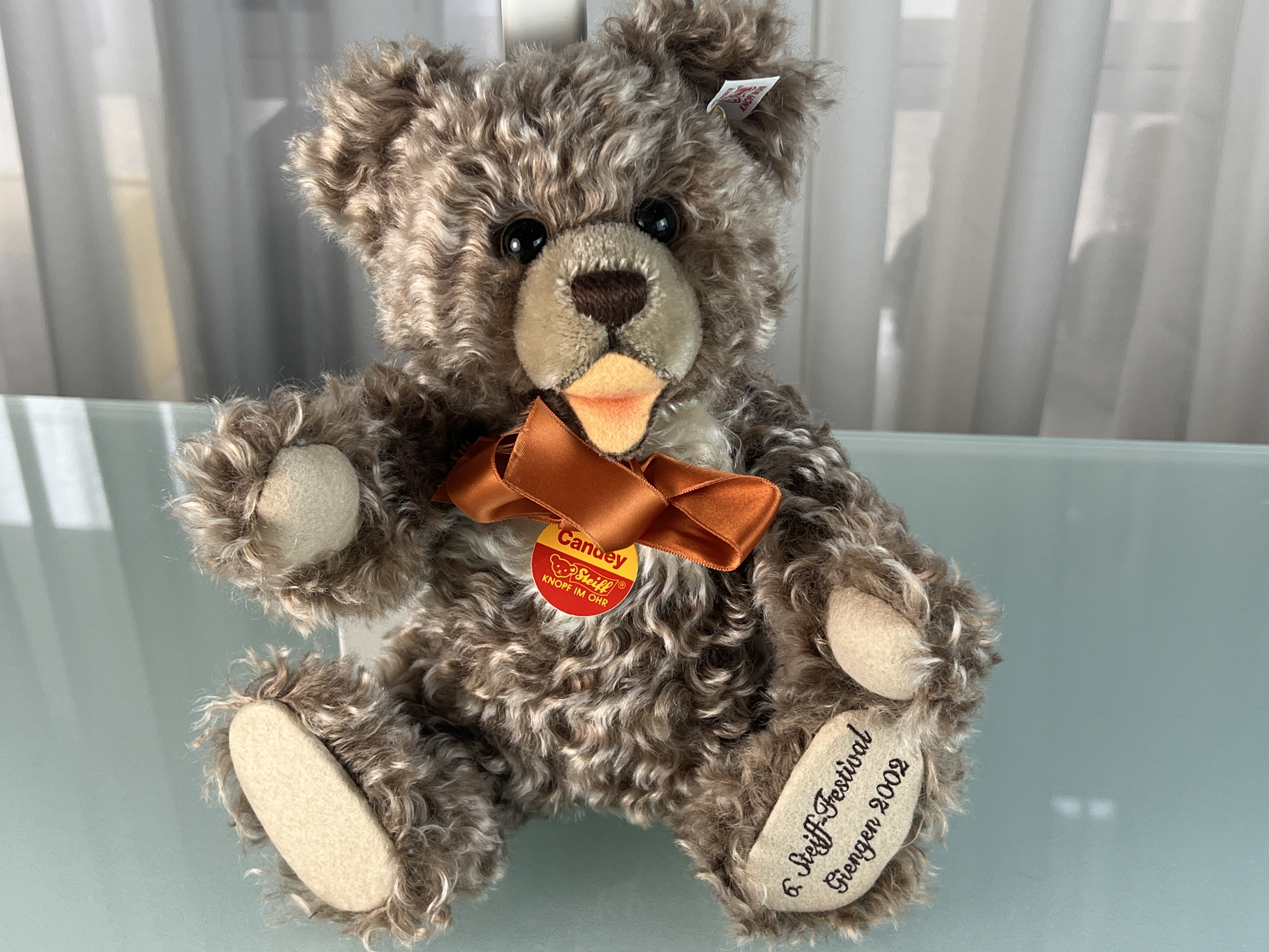 Steiff Tier Teddy Bär 655609 Candey Teddy Bär 30 cm. Top Zustand 