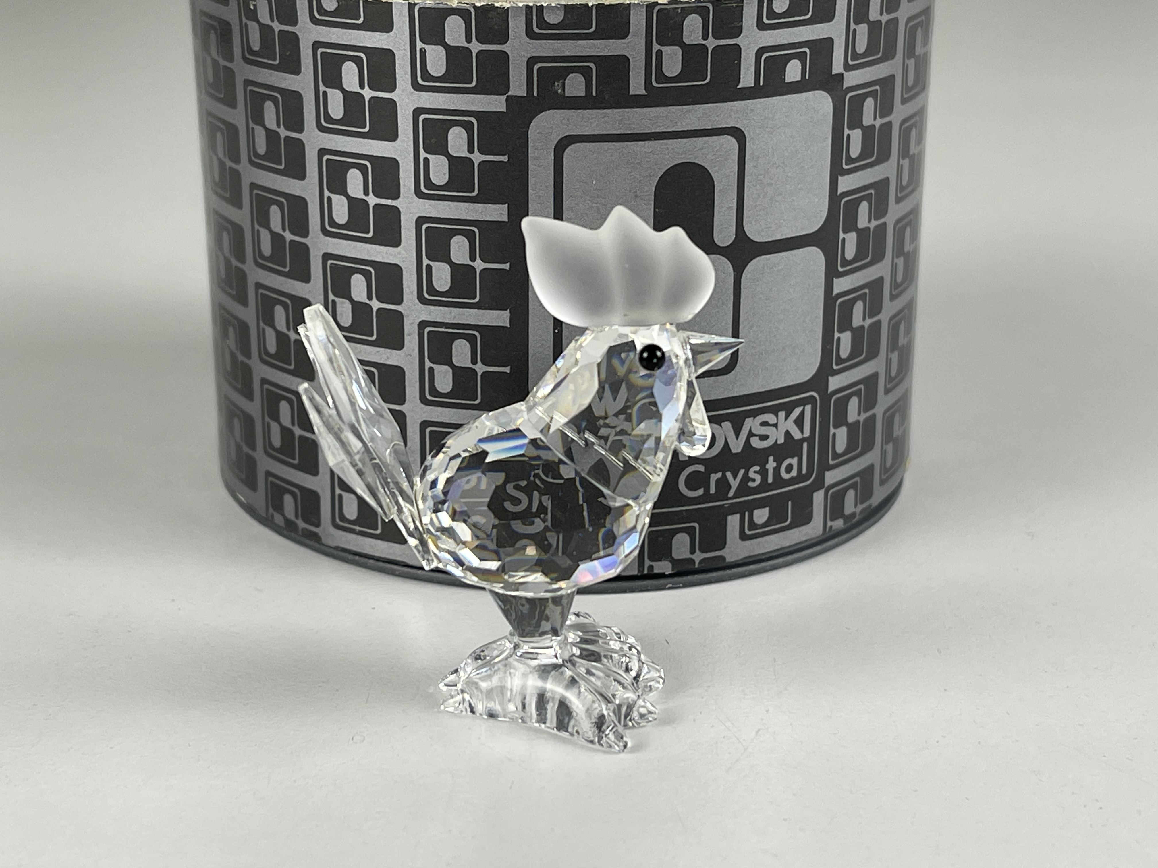 Swarovski Figur 014497 Hahn 5 cm. Ovp & Zertifikat. Top Zustand  