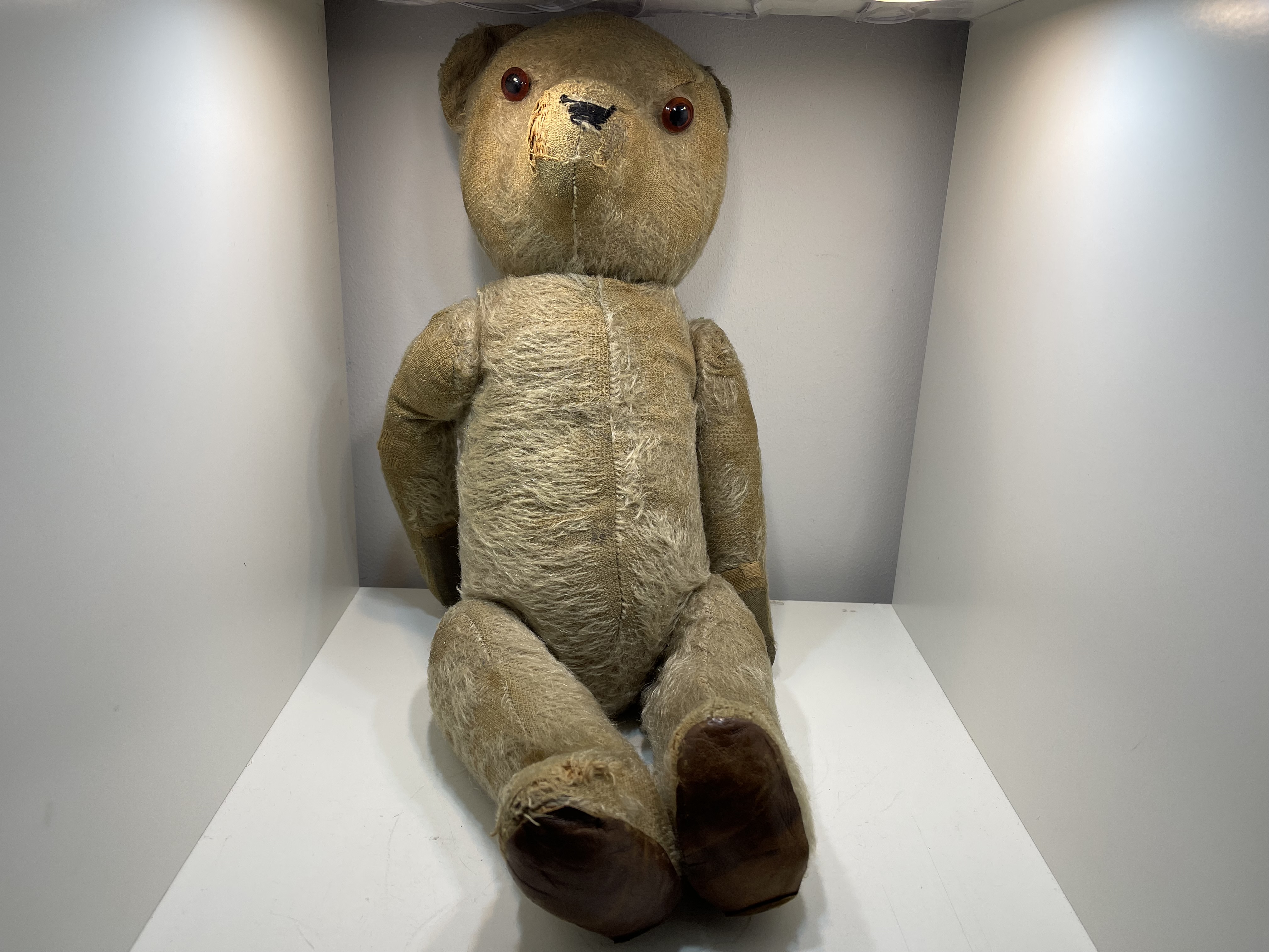 Alter Sammler Teddy Bär Künstlerbär 51 cm Zustand Siehe Fotos 