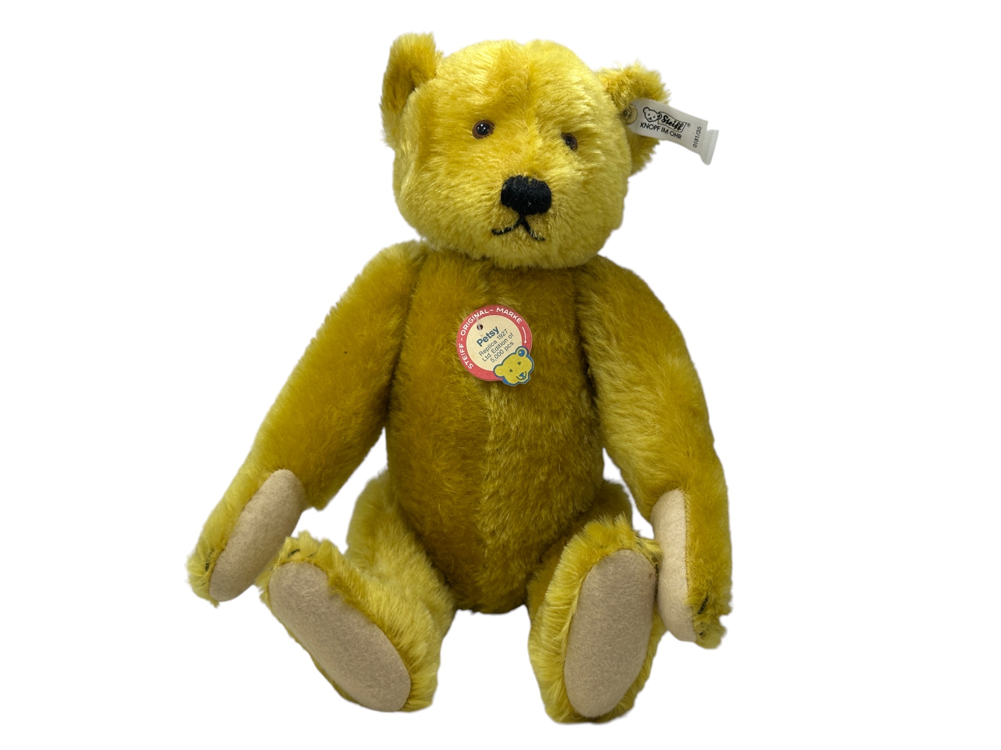 Steiff Tier 0181/35 TeddyBär 35 cm. Top Zustand 