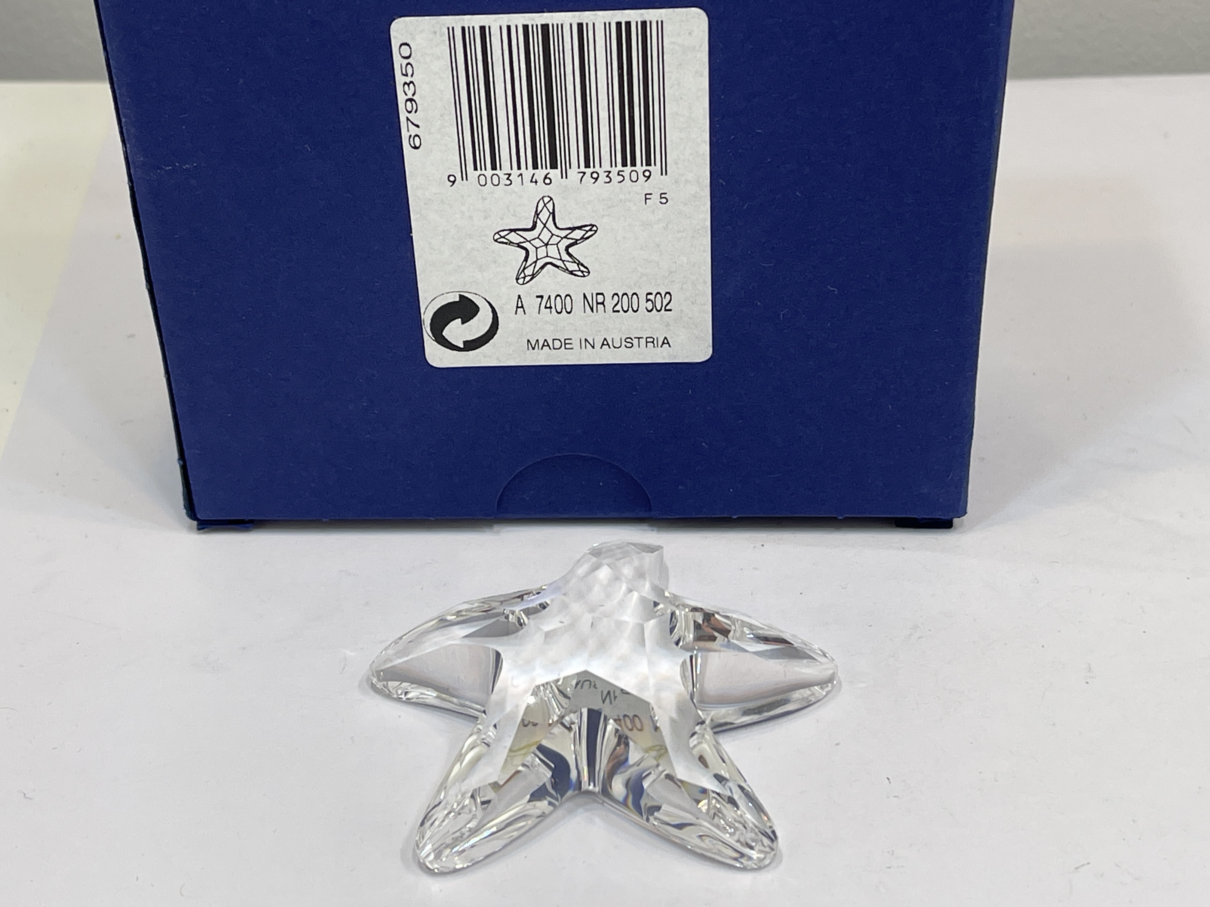  Swarovski Figur 679350 Seestern 5,5 cm Ovp - Top Zustand  