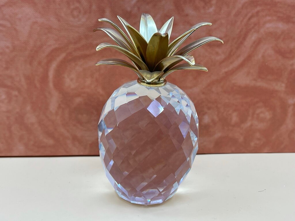 Swarovski Figur Kristall 010044 Große Ananas 10,5 cm. Top Zustand.