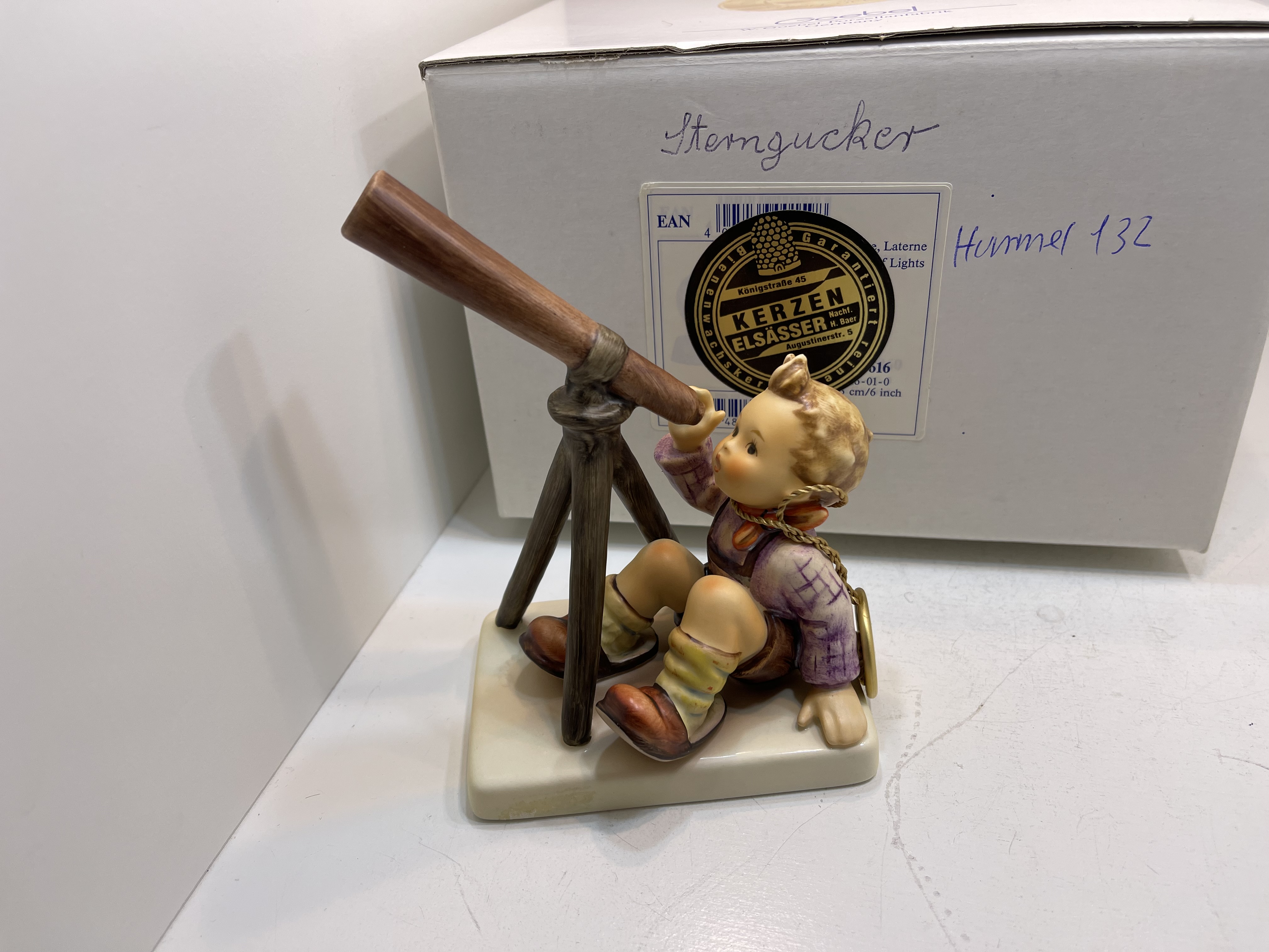 Hummel Figur 132 Der Sternengucker 13 cm. 1 Wahl - Top Zustand  Hummel Figur 132 Der Sternengucker 13 cm. 1 Wahl - Top Zustand