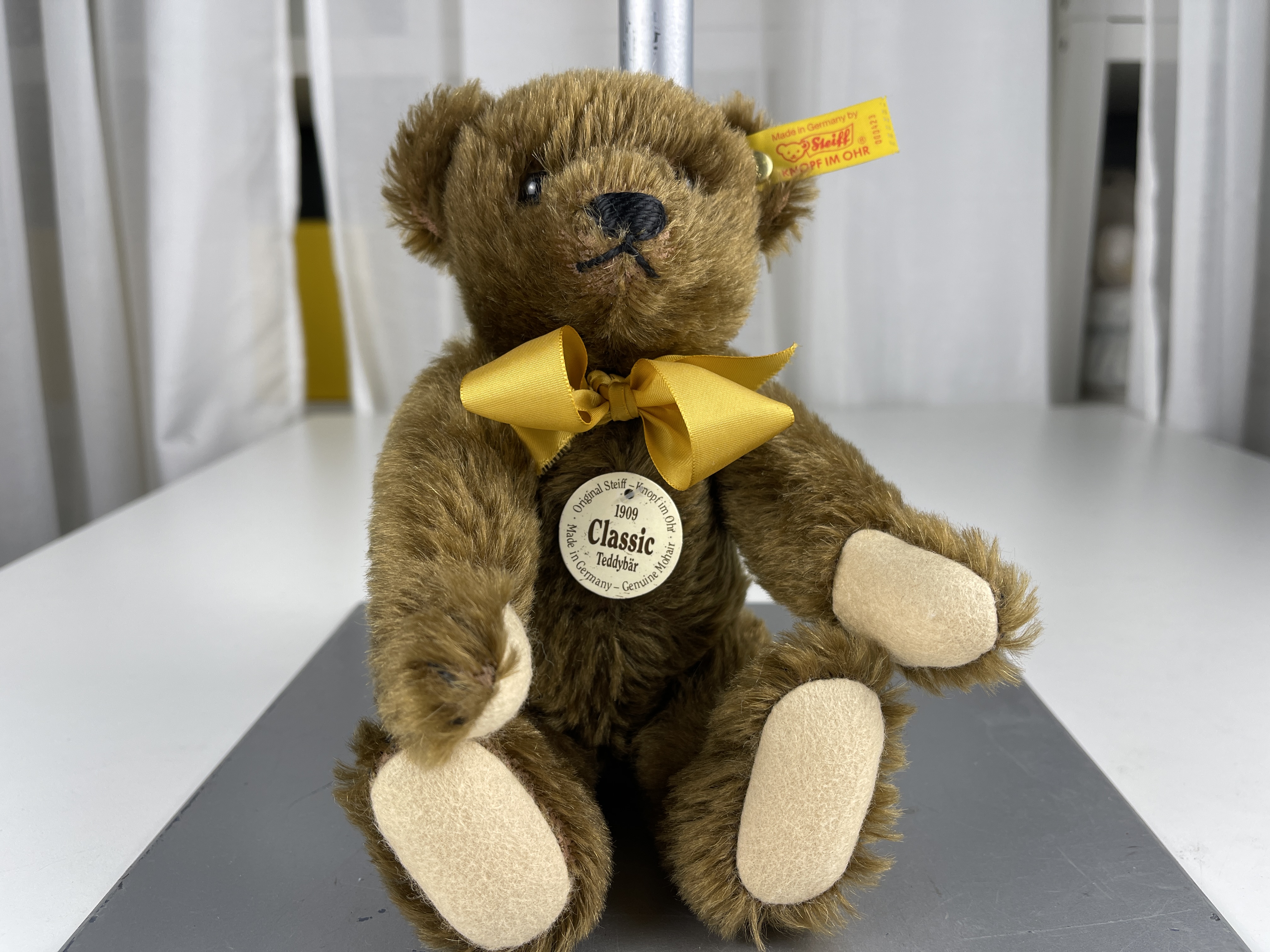 Steiff Tier 000423 Classic Teddy Bär 25 cm. Top Zustand  
