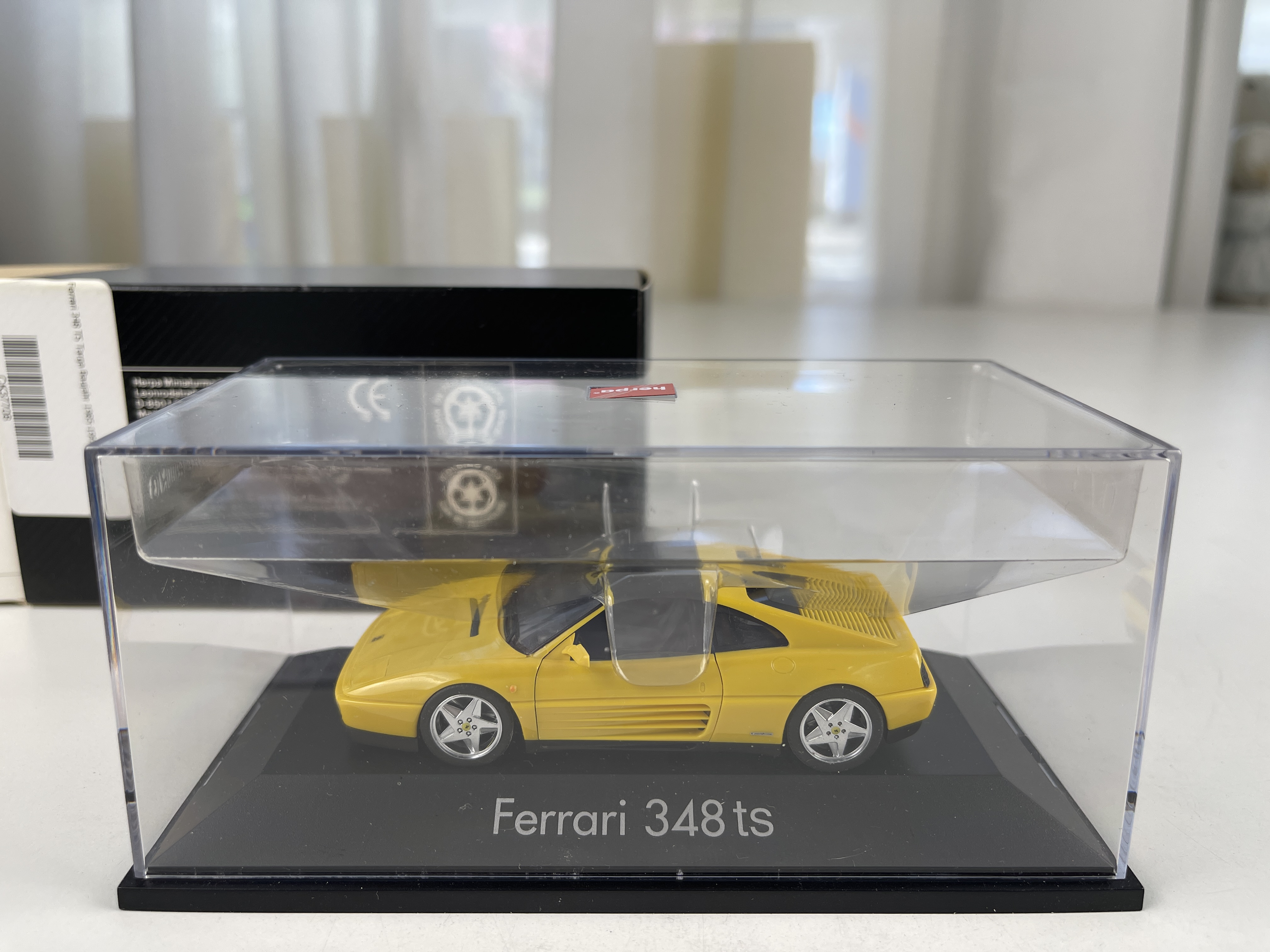 Herpa Modelluto Ferrari 348 ts - 1:43 - Top Zustand 