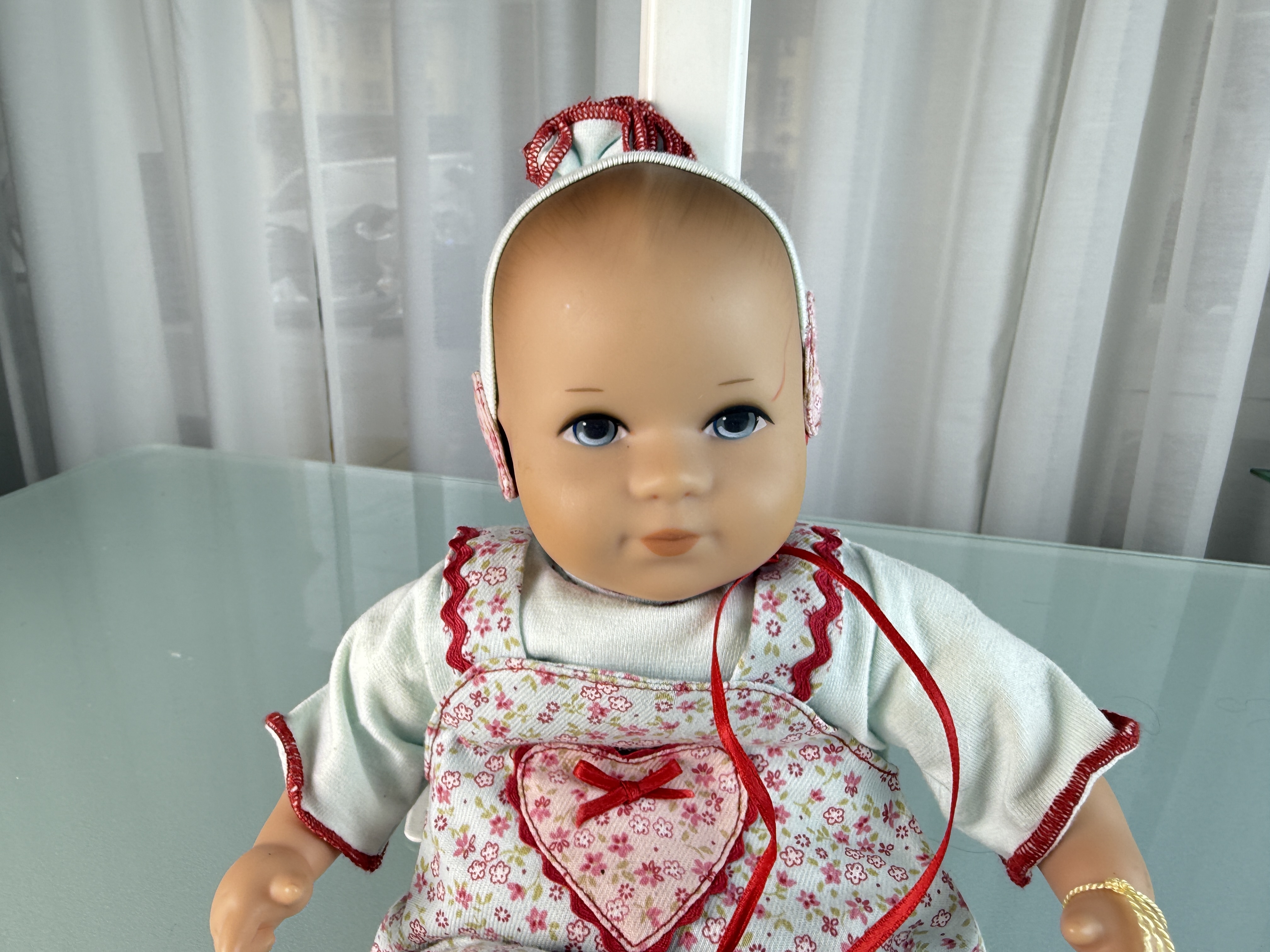 Künstlerpuppe Käthe Kruse Mini Bambina Vinyl 30 cm. Top Zustand 