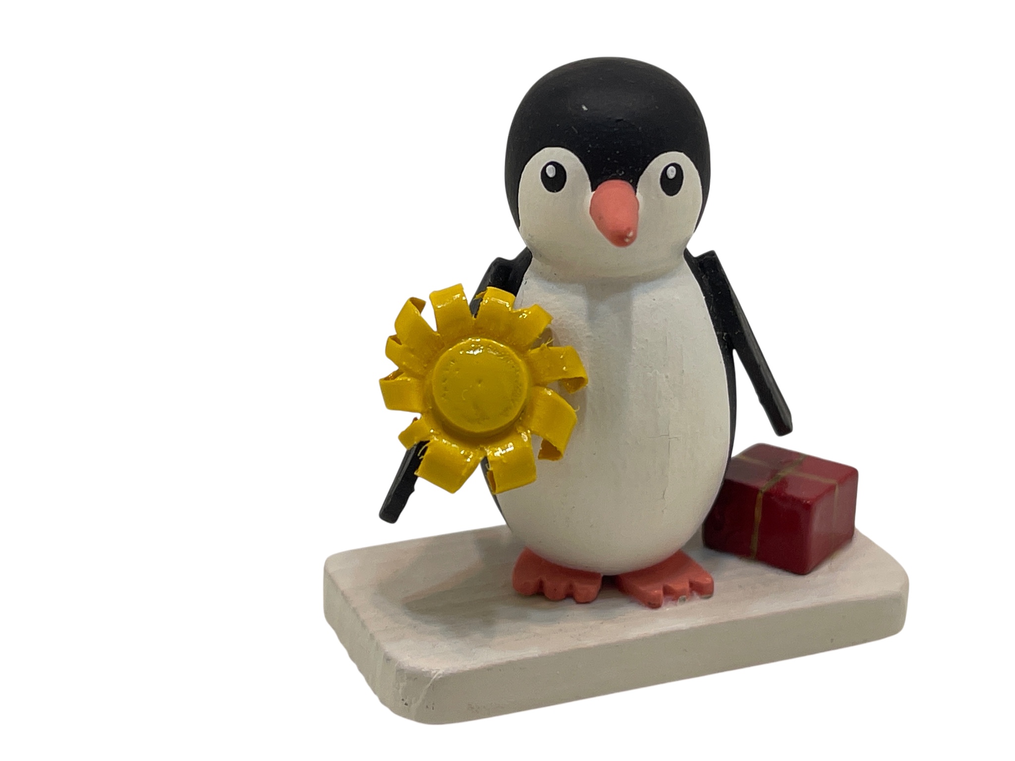 Erzgebirge Figur Pinguin 5 cm. Zustand siehe Fotos  