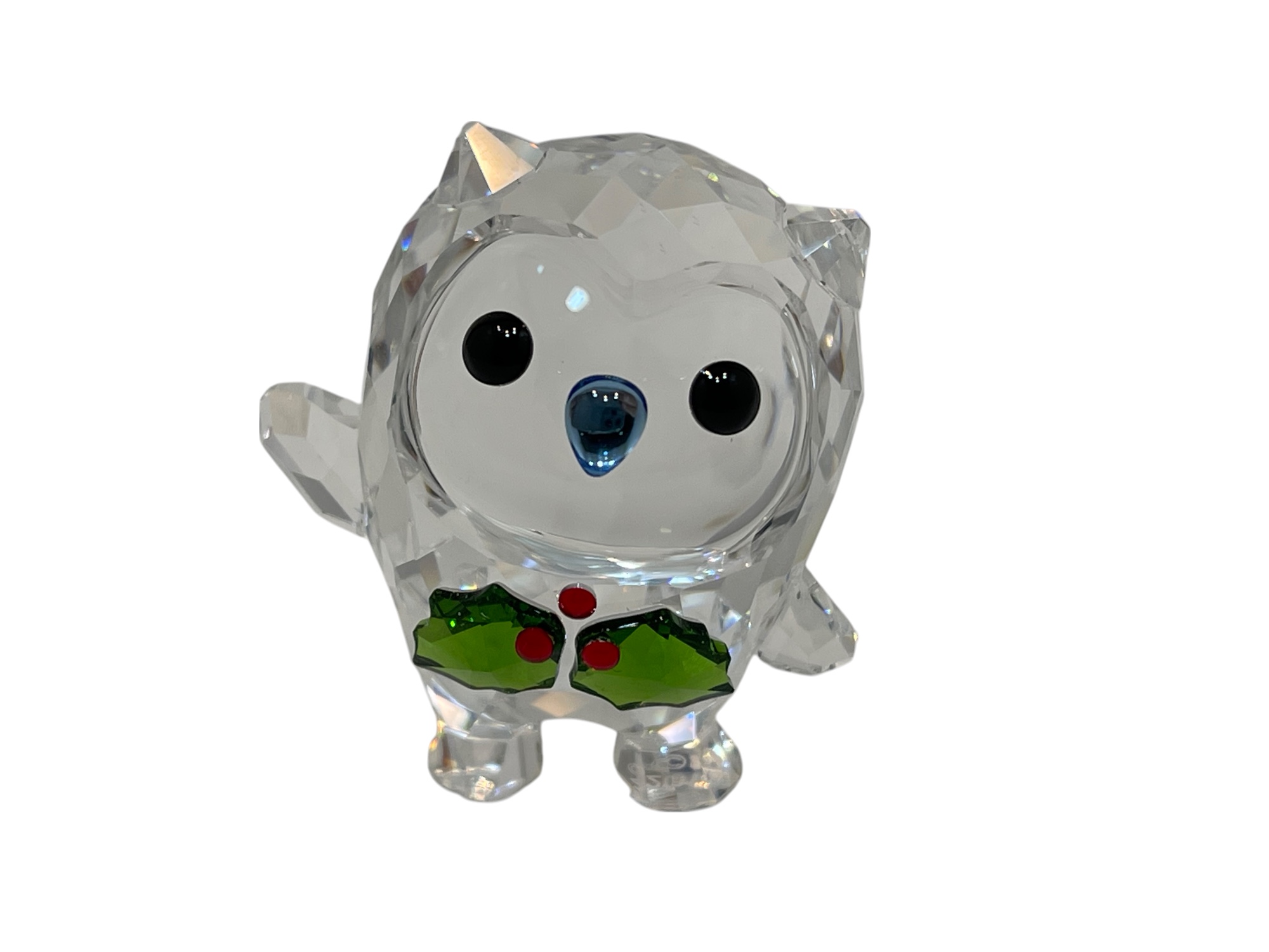  Swarovski Figur 5393324 HAPPY-HOOT Eule Frohe Festtage 3,9 cm. Top Zustand   