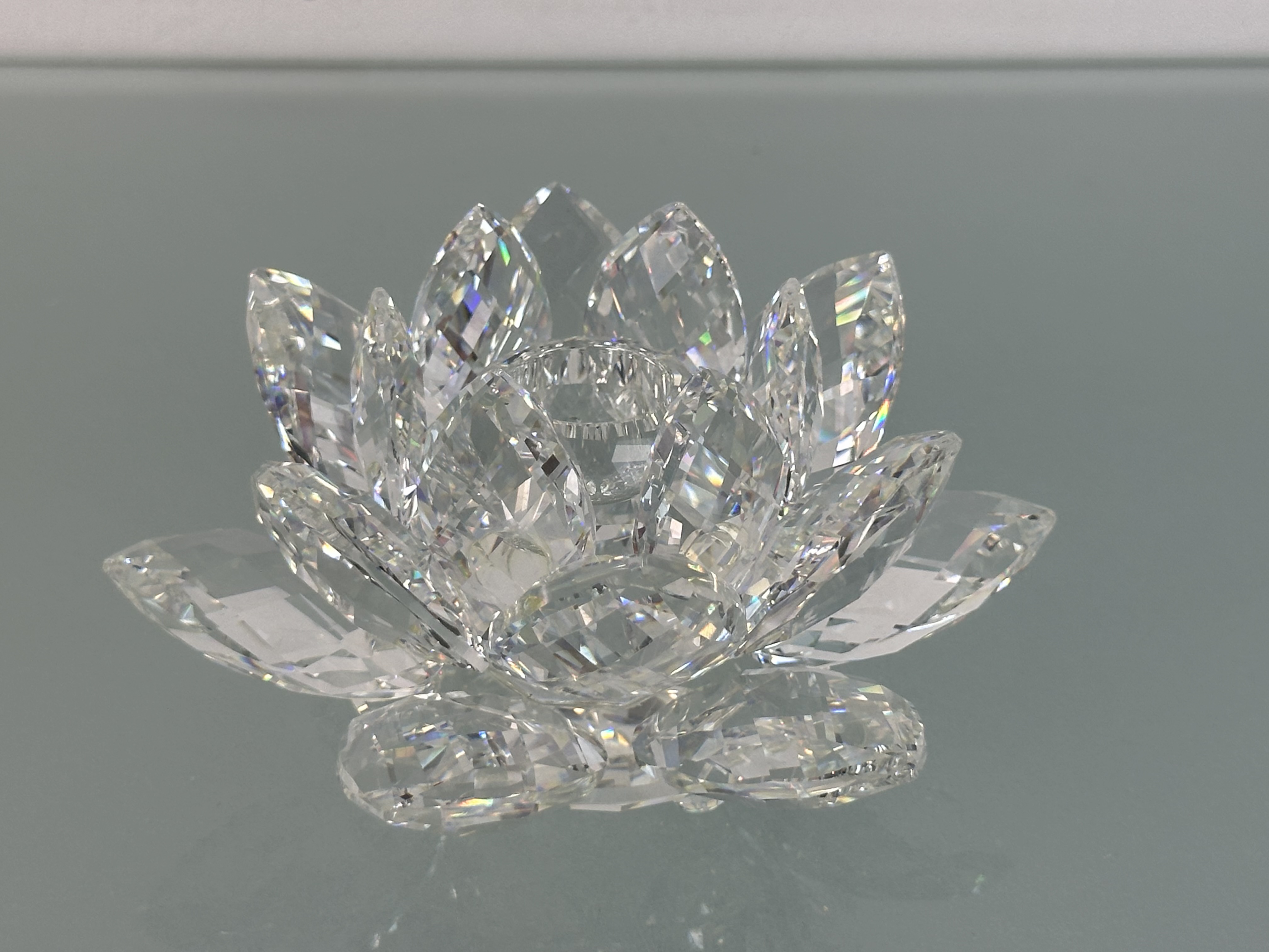  Swarovski Figur 119747 Seerose Groß 13,5 cm. Top Zustand
