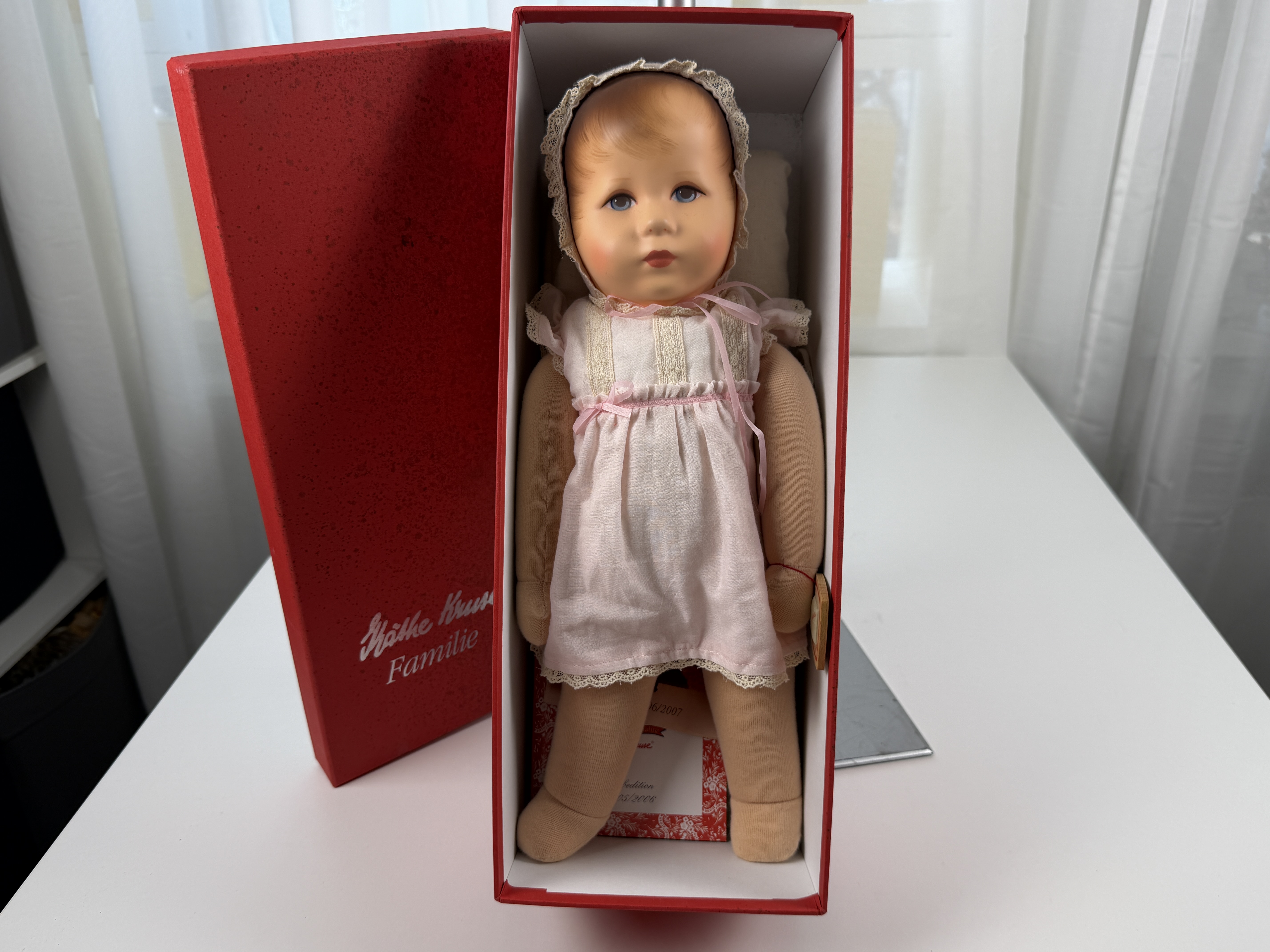 Käthe Kruse Puppe Sammlerpuppe 40 cm Top Zustand Siehe Fotos 