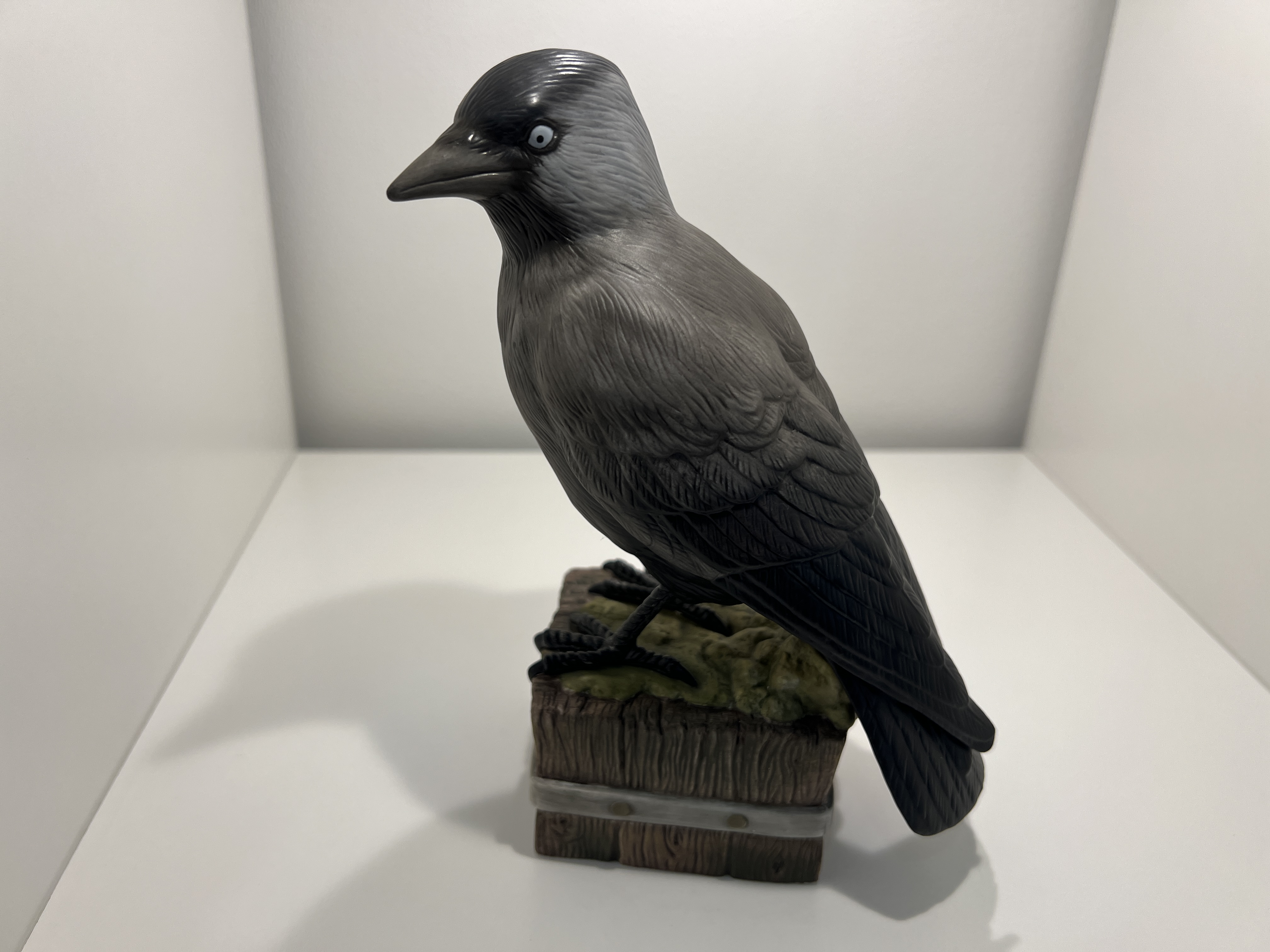 Goebel Vogel des Jahres 2012 Dohle 18 cm Hoch. Top Zustand   