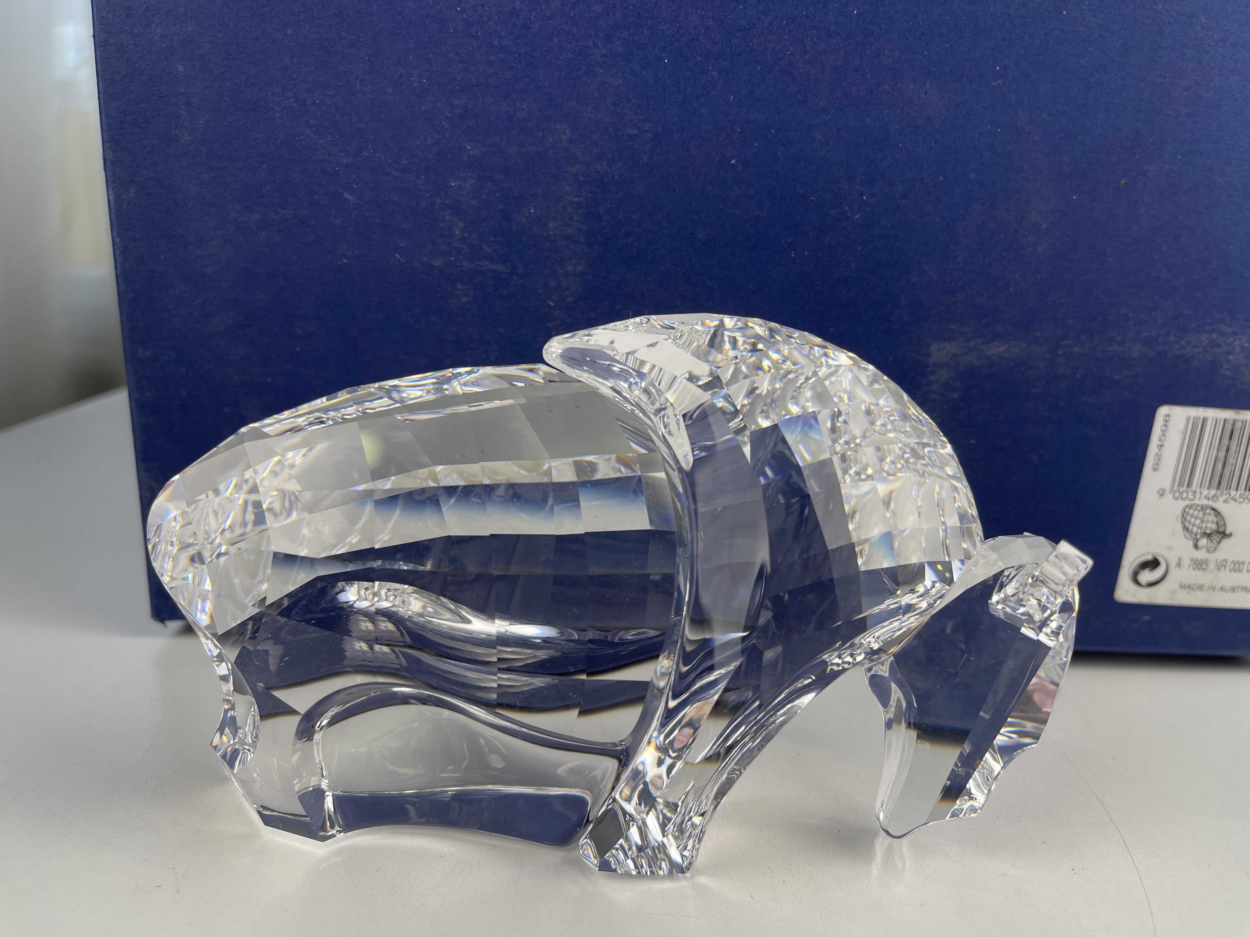 Swarovski Figur 624598 Symbol Büffel 17 cm. Mit OVP in Top Zustand  