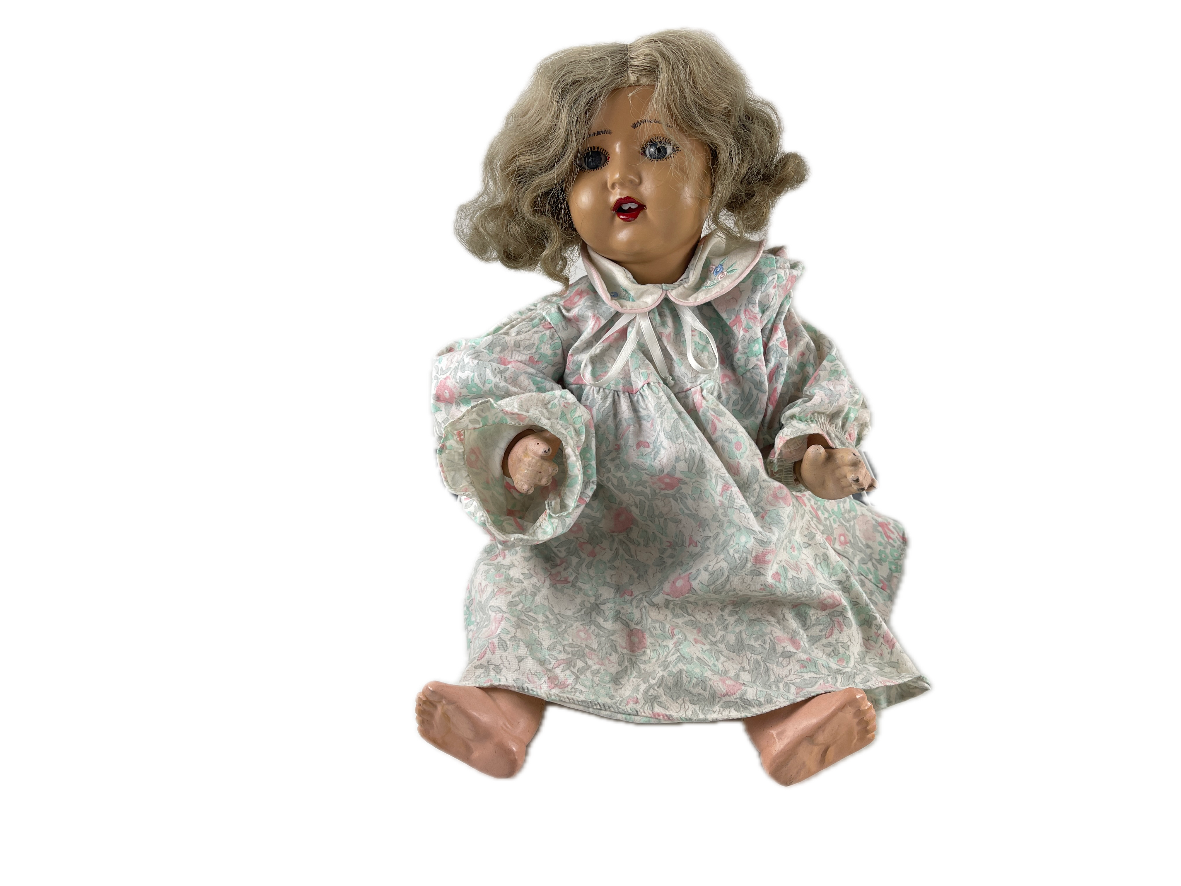 Alte Künstlerpuppe Puppe 46 cm. Zustand siehe Fotos   