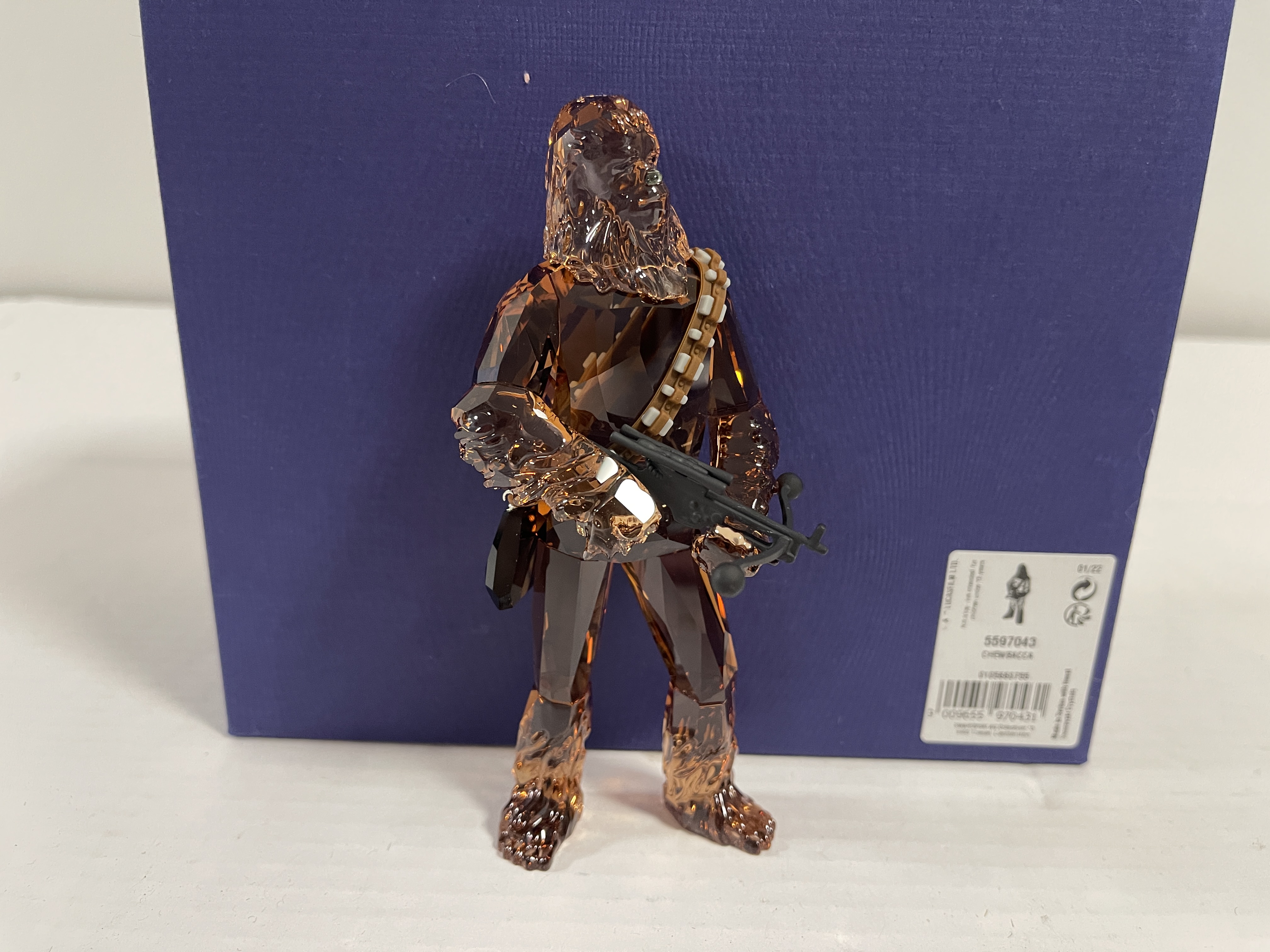 Swarovski Figur 5597043 Star Wars Chewbacca 13,9 cm. OVP + Zertifikat Top Zustand