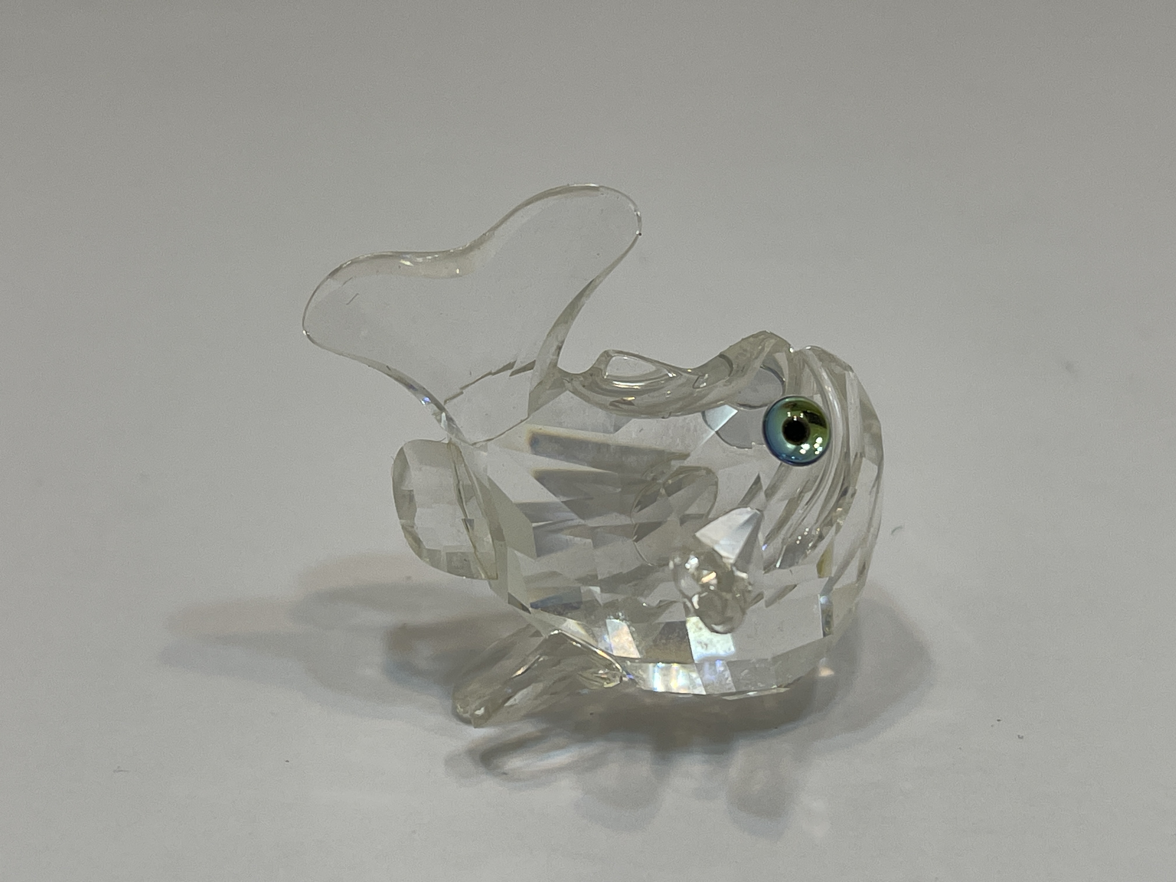 Swarovski Figur 211743 Springender Karpfen 3,5 cm. Top Zustand  