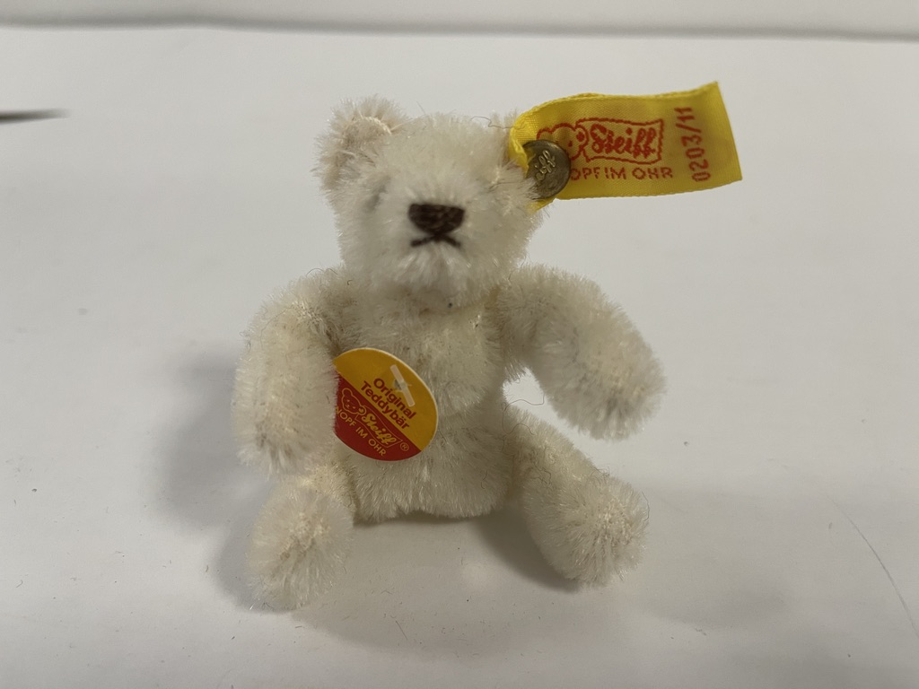 Steiff Tier 0203/11 Teddy Bär 7 cm - Top Zustand  