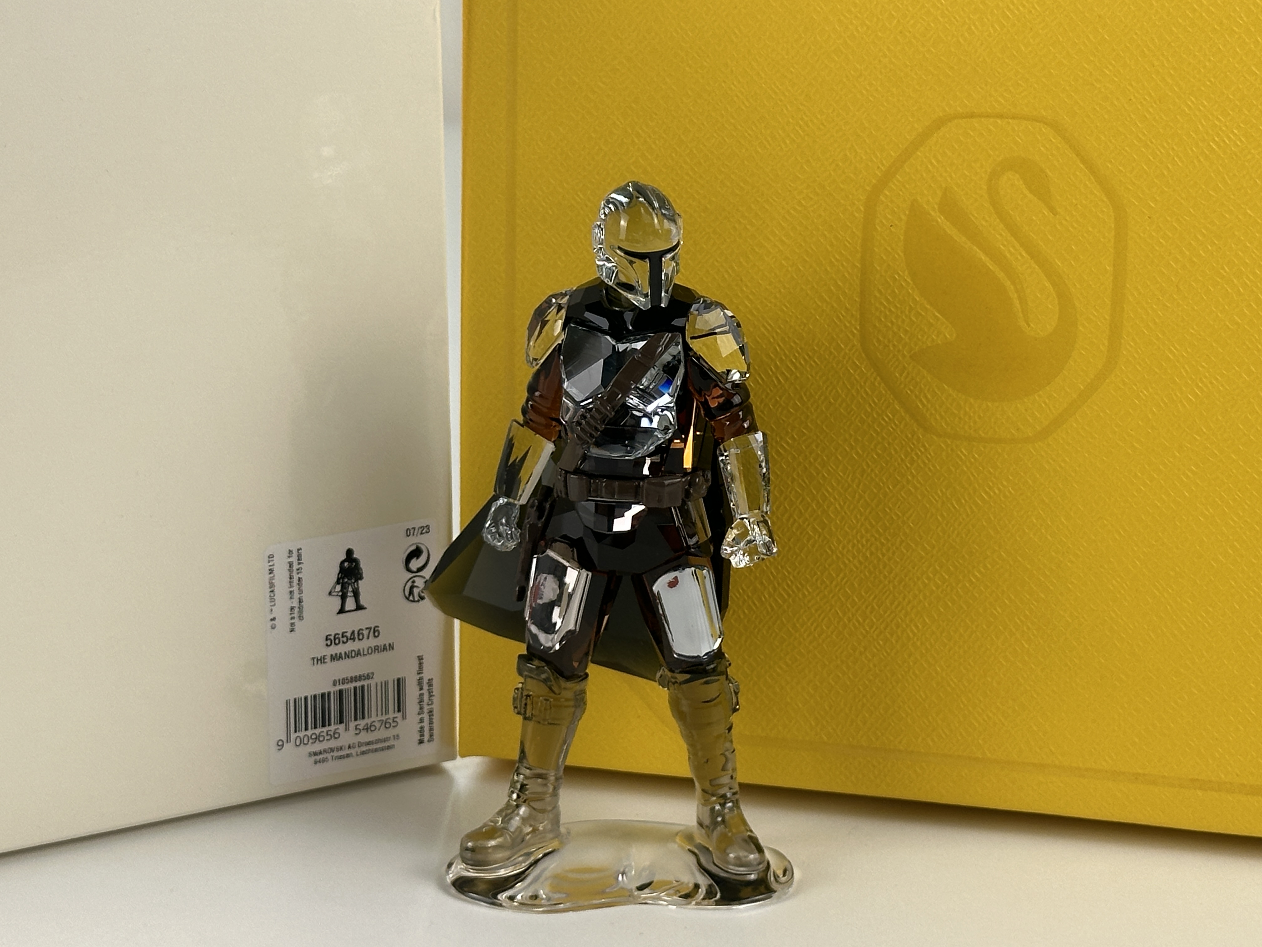  Swarovski Figur 5654676 Star wars Der Mandalorian 12,3 cm Neuware