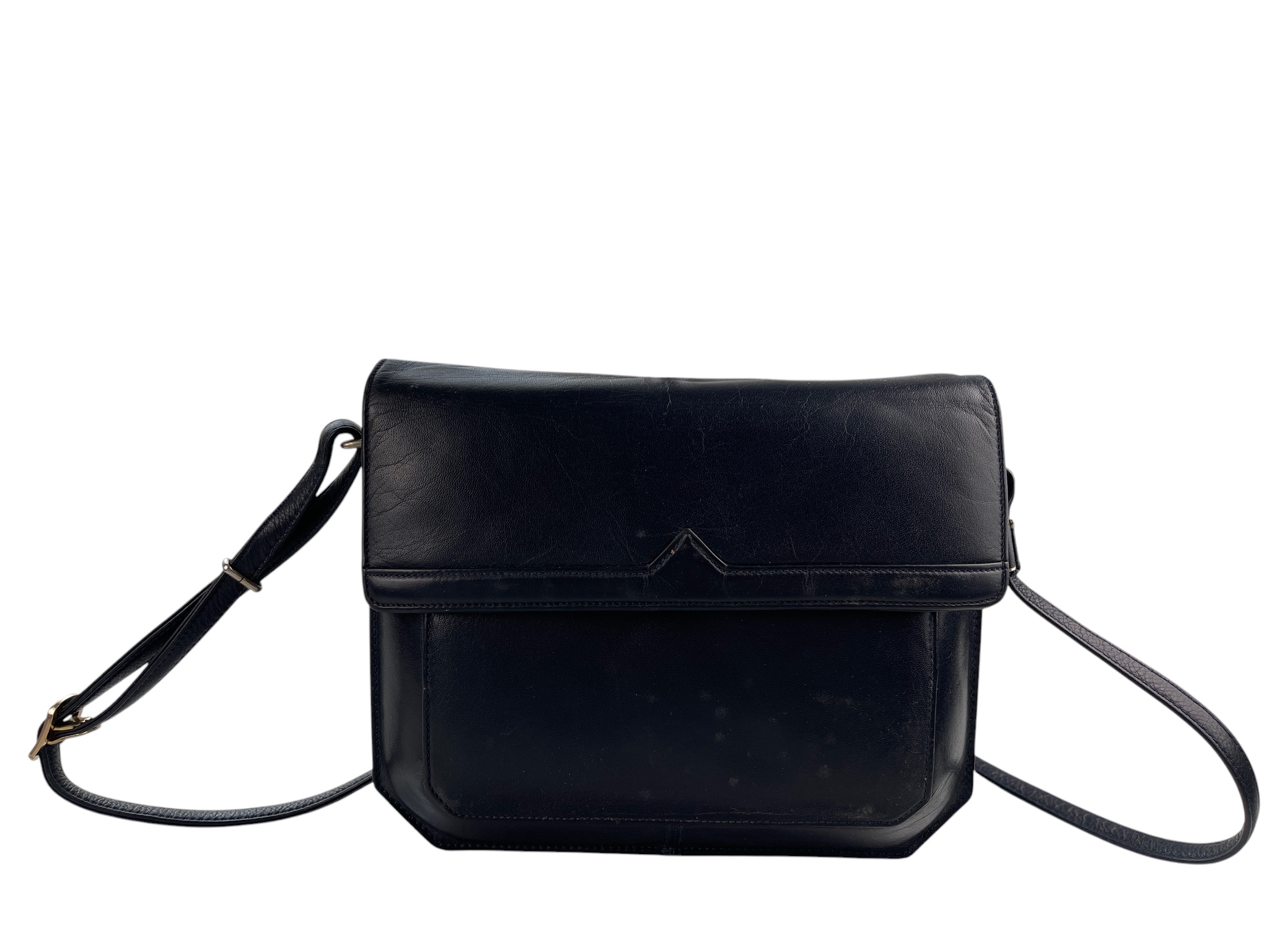 Leder Damentasche Handtasche 20 x 18 x 6,5 cm.  Zustand siehe Fotos   