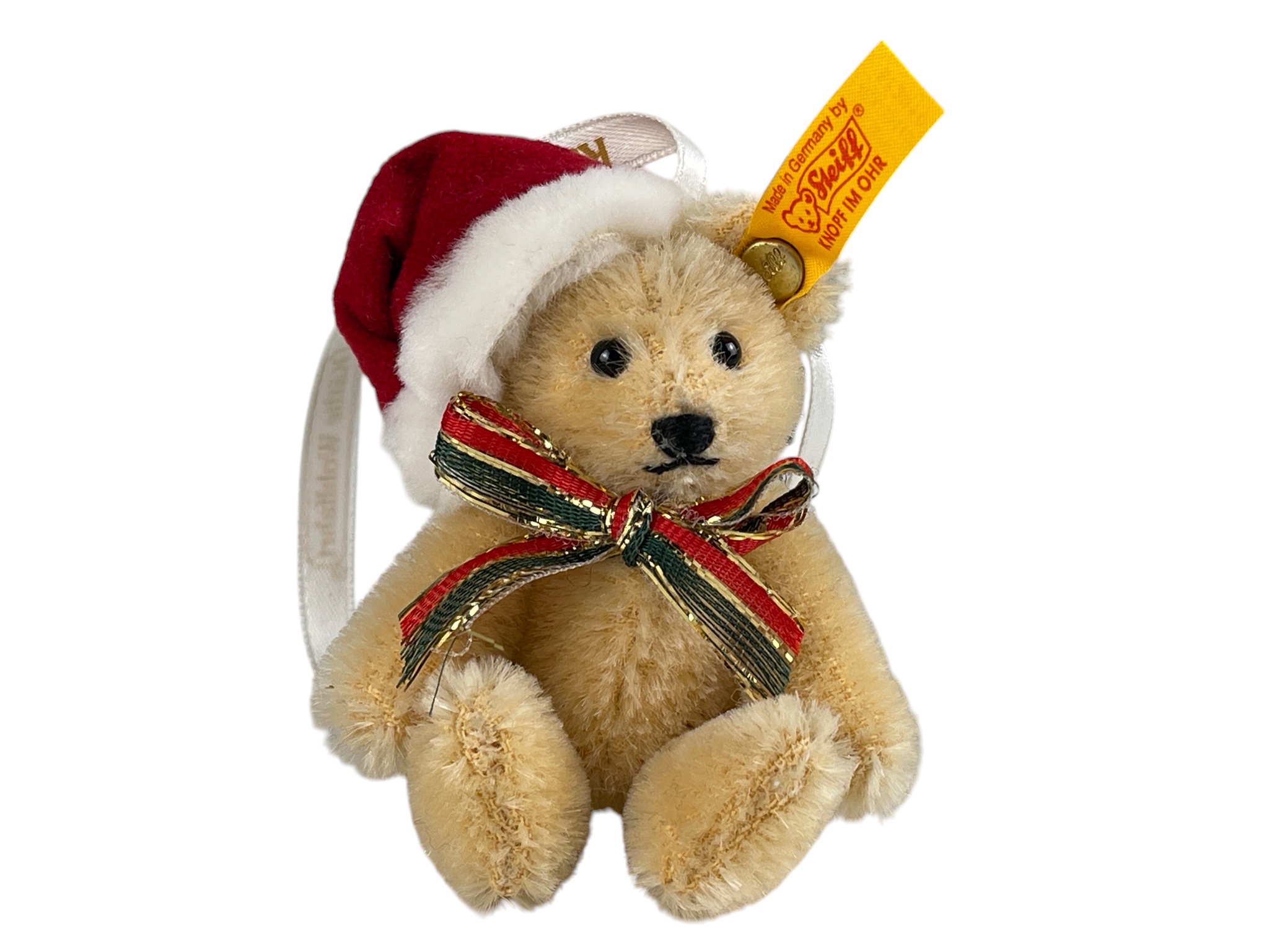 Steiff Tier 672910 Teddy Ornament 8 cm. Top Zustand  