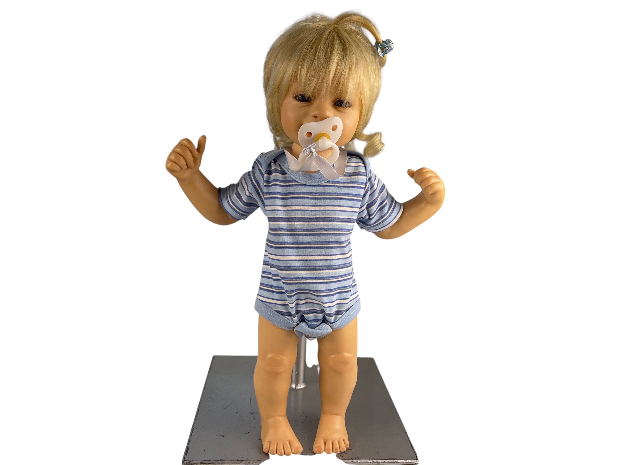 Pamela Erff Resin Künstlerpuppe Puppe 44 cm. Top Zustand   