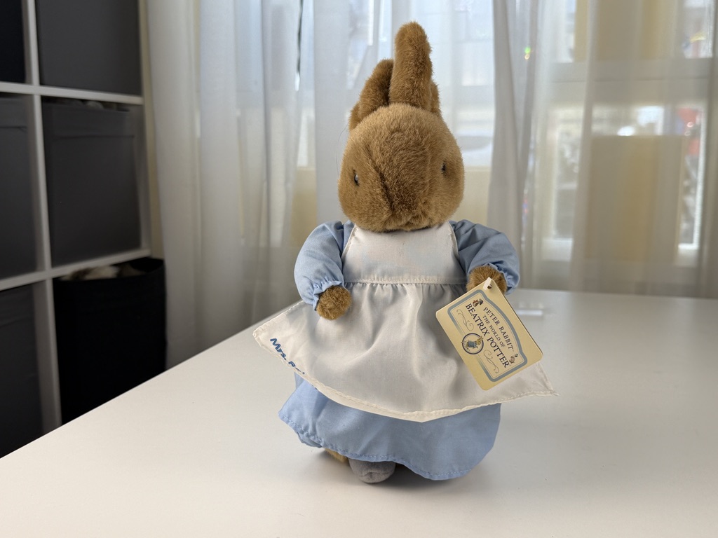 Sammler Stofftier Peter Rabbit Hase 32 cm Top Zustand siehe Fotos      