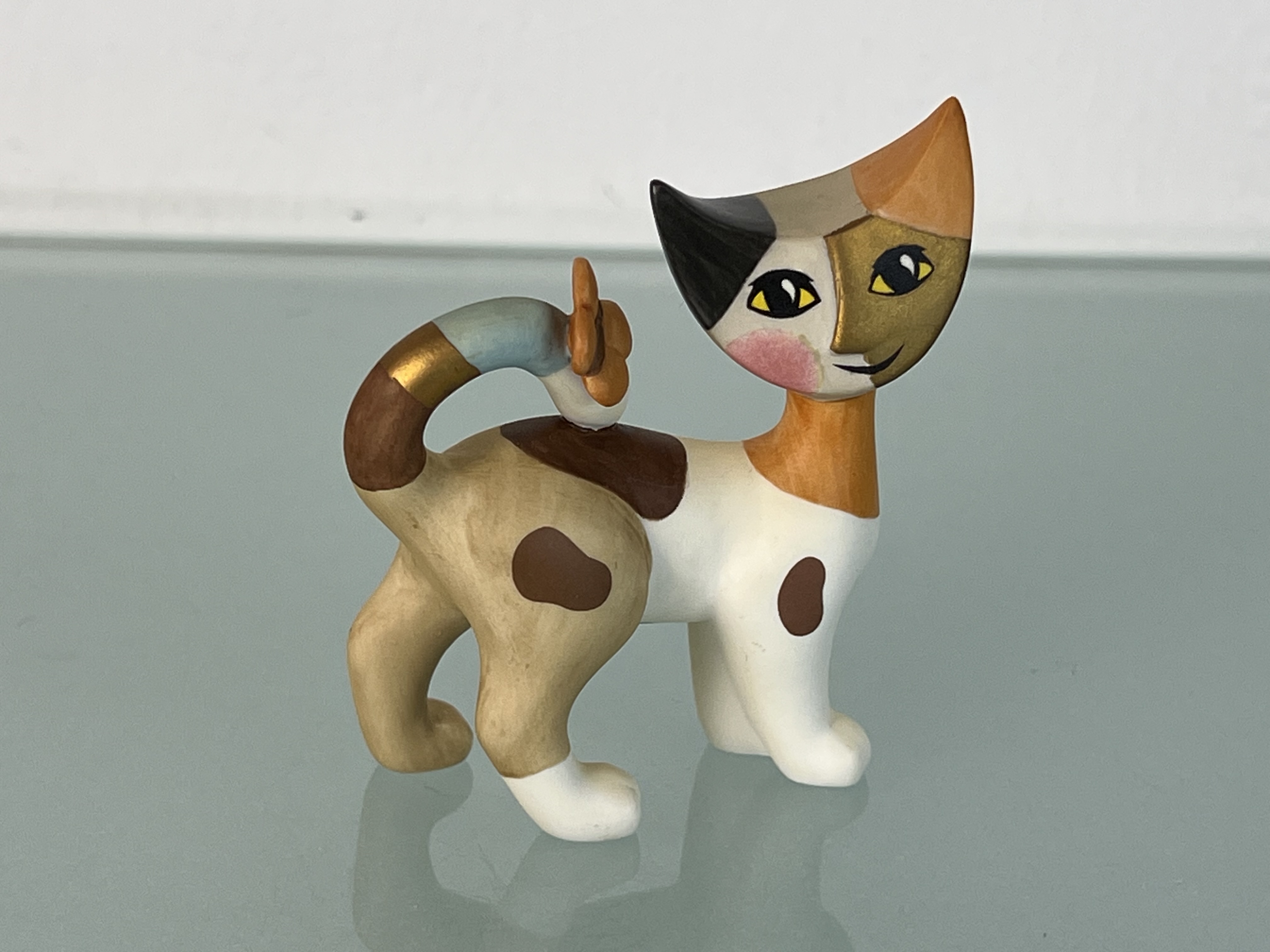 Goebel Figur Rosina Wachtmeister Katze "Clara" 7,8 cm x 6 cm 1 Wahl. Top Zustand