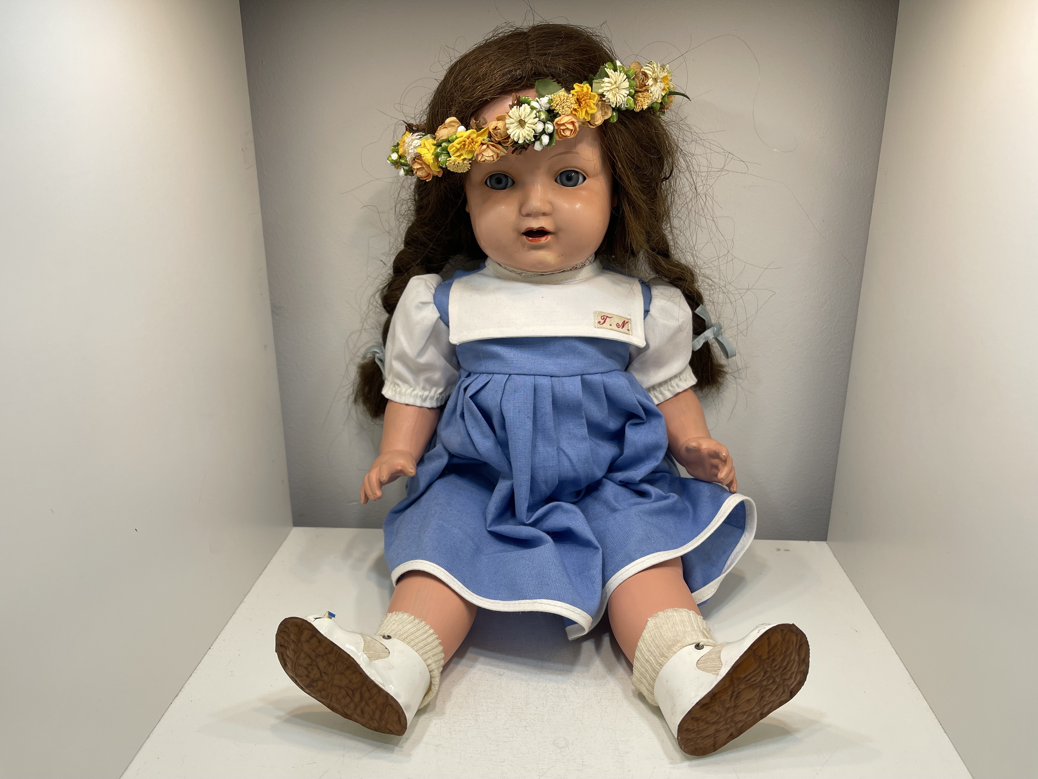 Schildkrötpuppe Tortulon Puppe 46 cm. Top Zustand.   