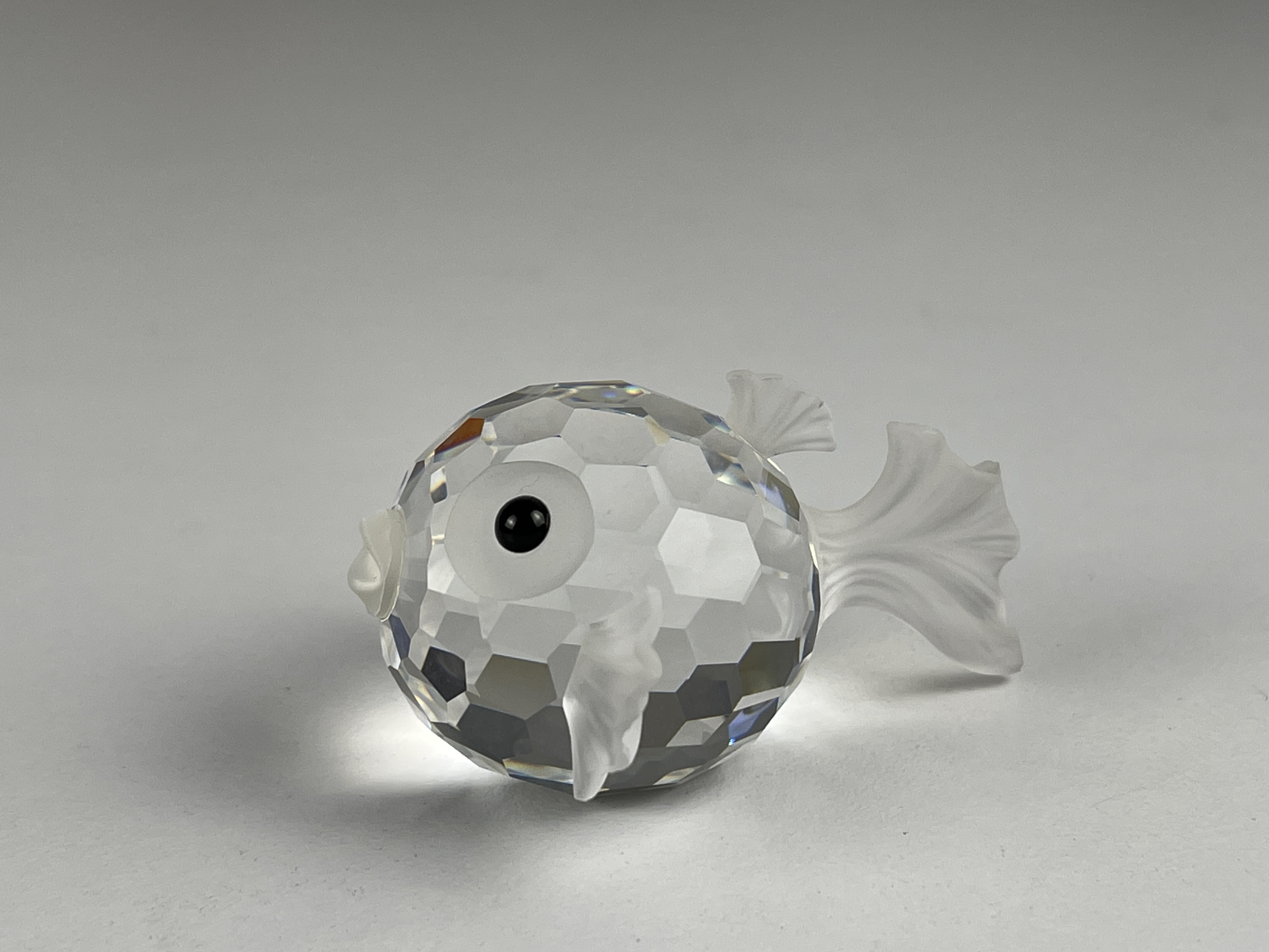 Swarovski Kristall Figur 012724 Kugelfisch 5,5 cm. Top Zustand 