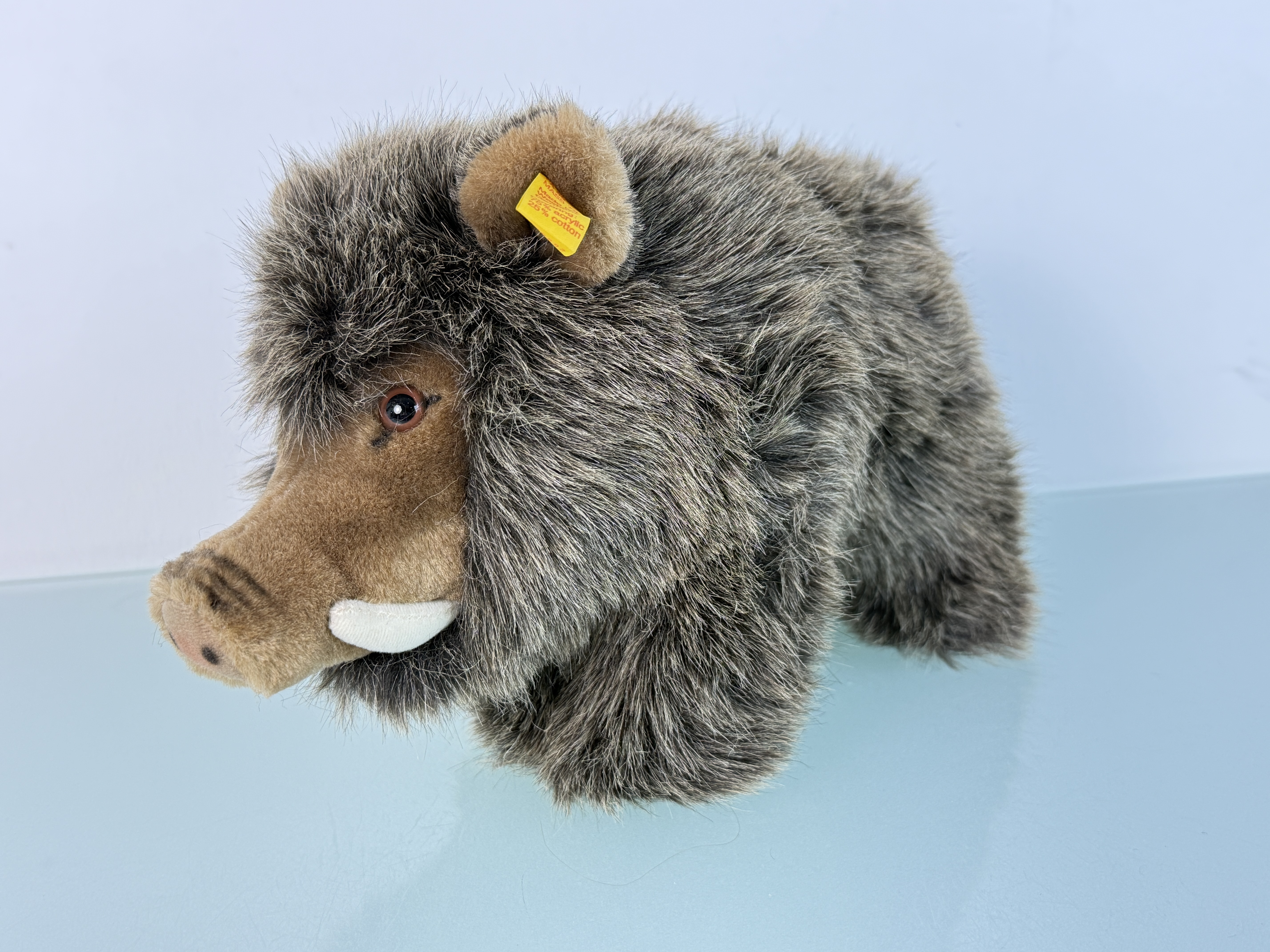 Steiff Tier 2660/30 Wildschwein 20 x 30 cm. Top Zustand. 