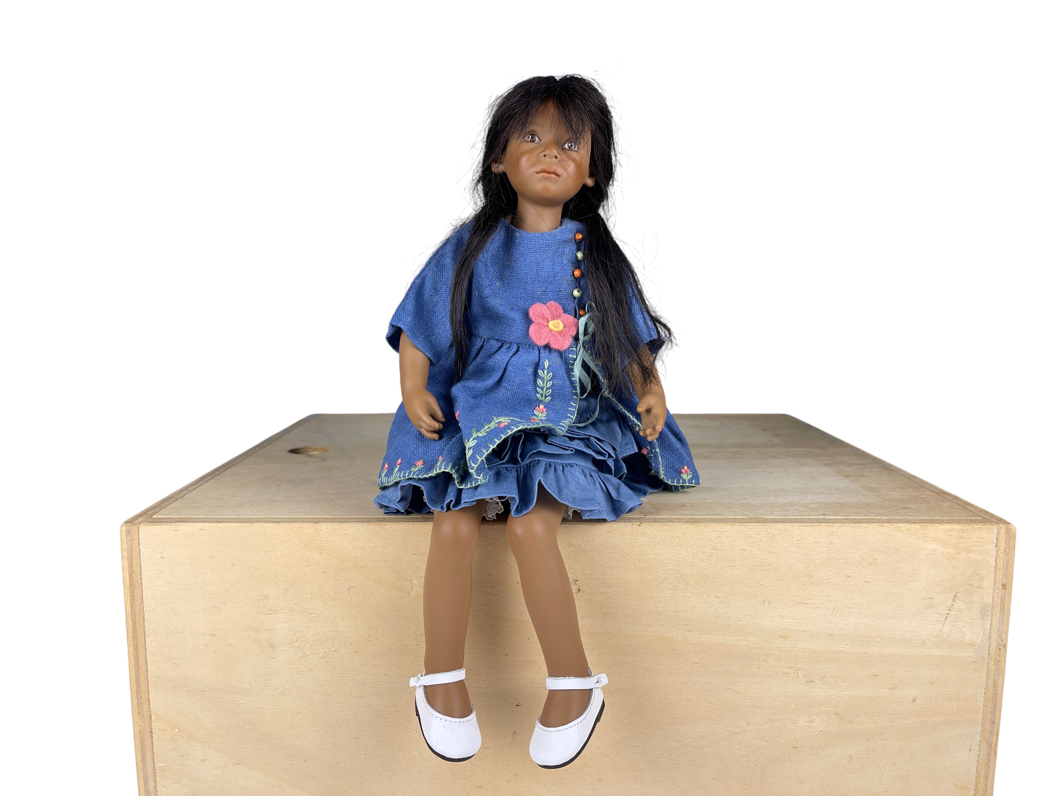 Annette Himstedt Puppe Vinyl Club Mini 31 cm. Top Zustand   (Ohne Kiste)