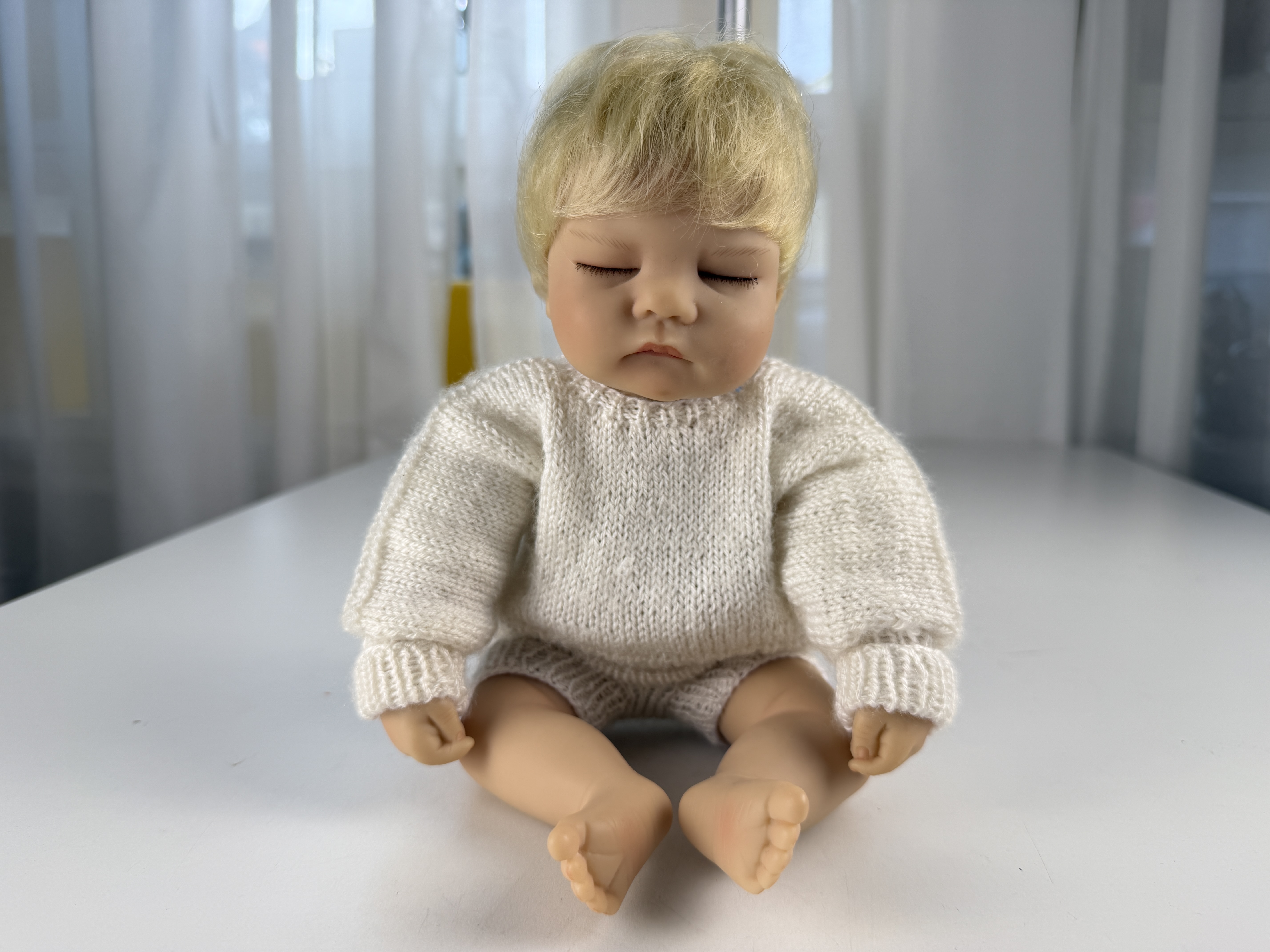 Künstlerpuppe Götz Vinyl Puppe 31 cm Top Zustand 