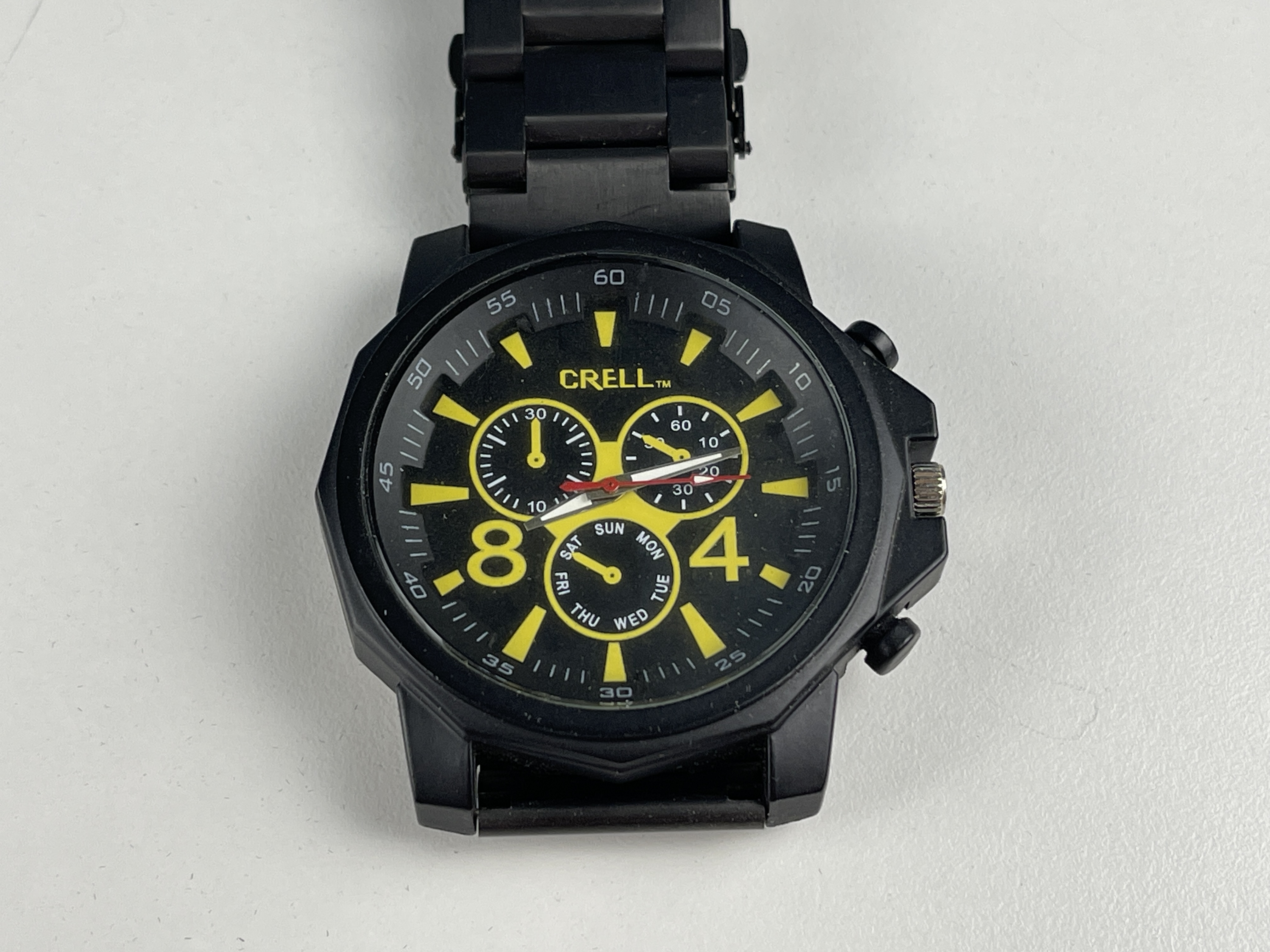 CRELL Herren Armbanduhr Quartz  - Top Zustand   