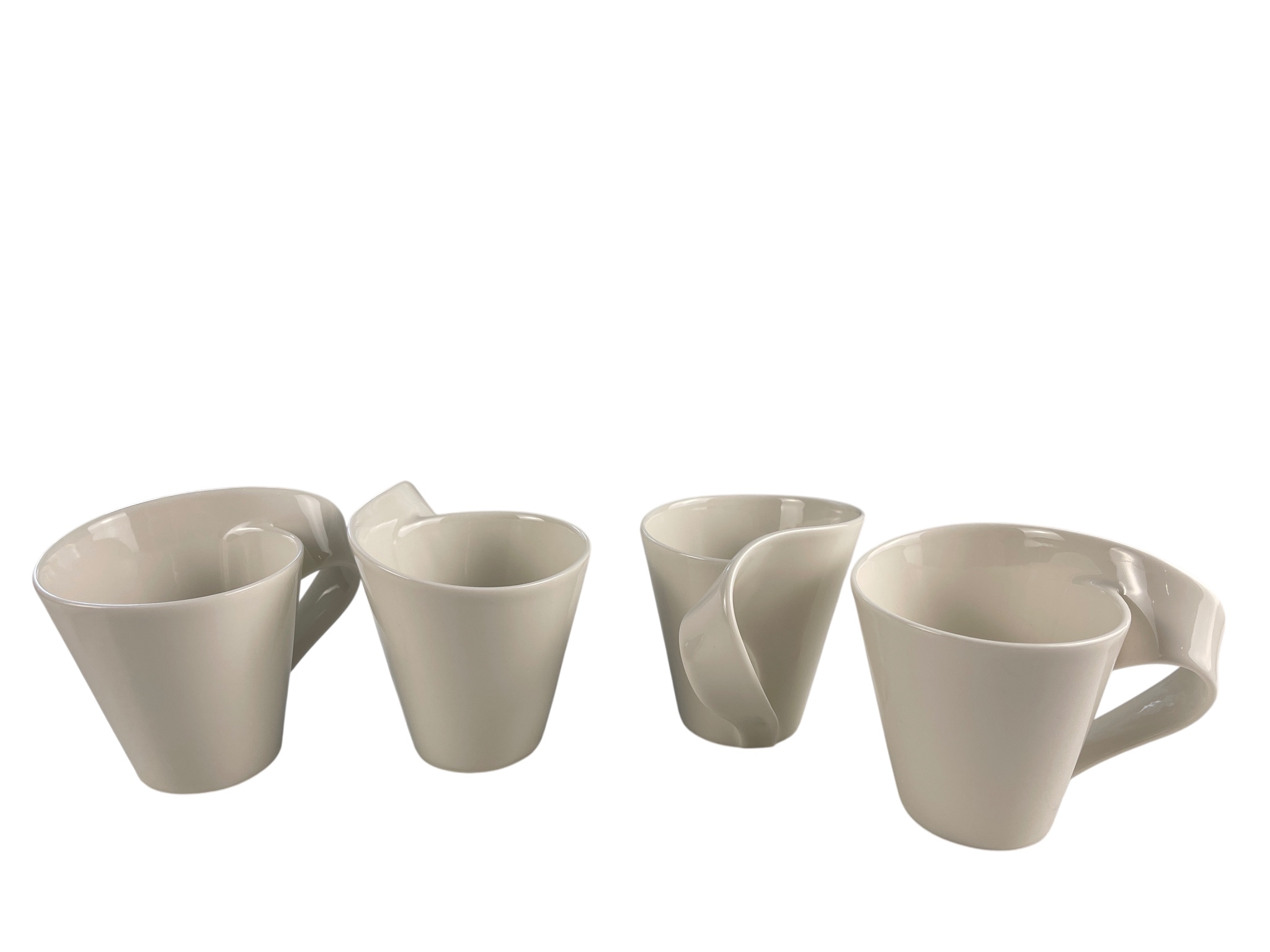 Villeroy & Boch Porzellan New Wave Tasse 4 Stück je 9 x 4 cm 1 Wahl Top Zustand 