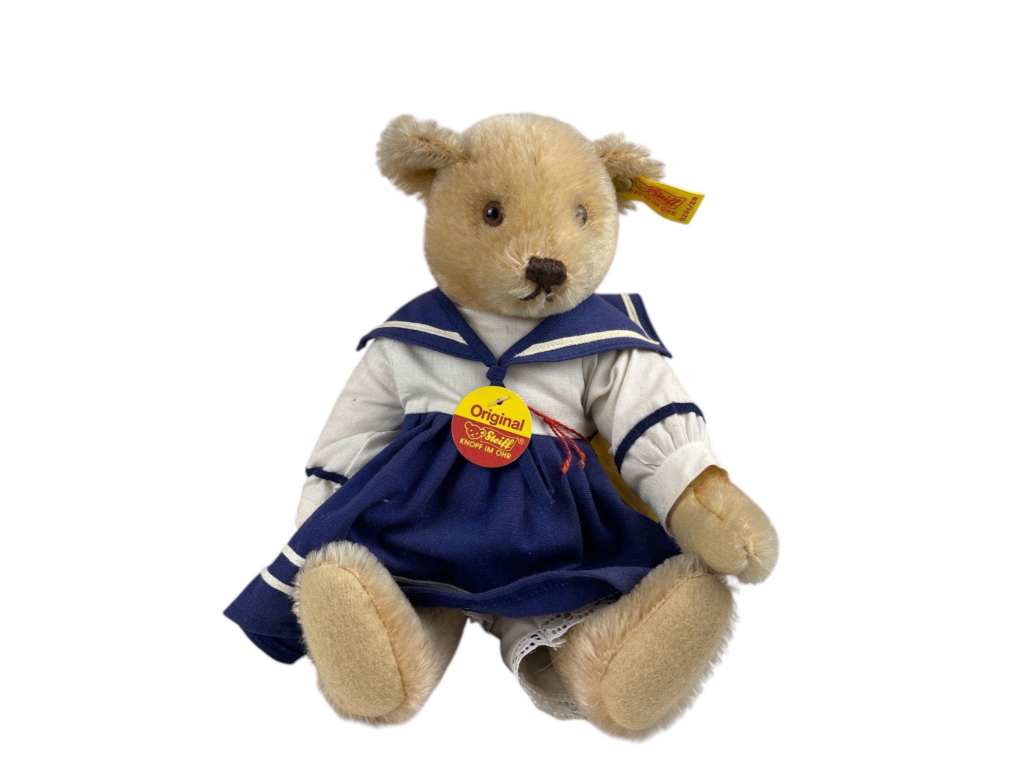 Steiff Tier 0281/28 Teddybär 28 cm. Top Zustand    