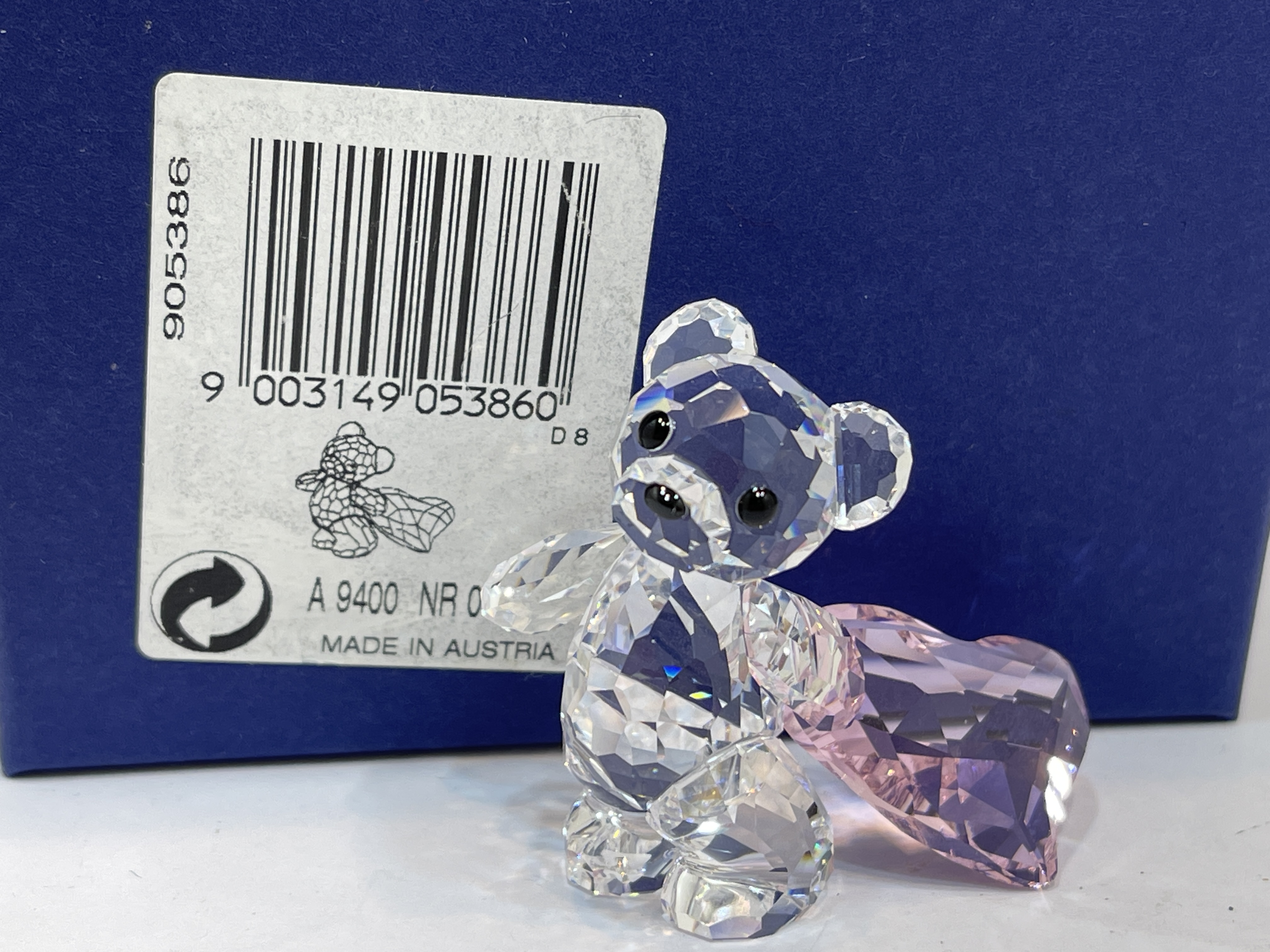 Swarovski Figur 905386 Kris Bär Mit Dir 4,5 cm mit Ovp Zertifikat Top Zustand   
