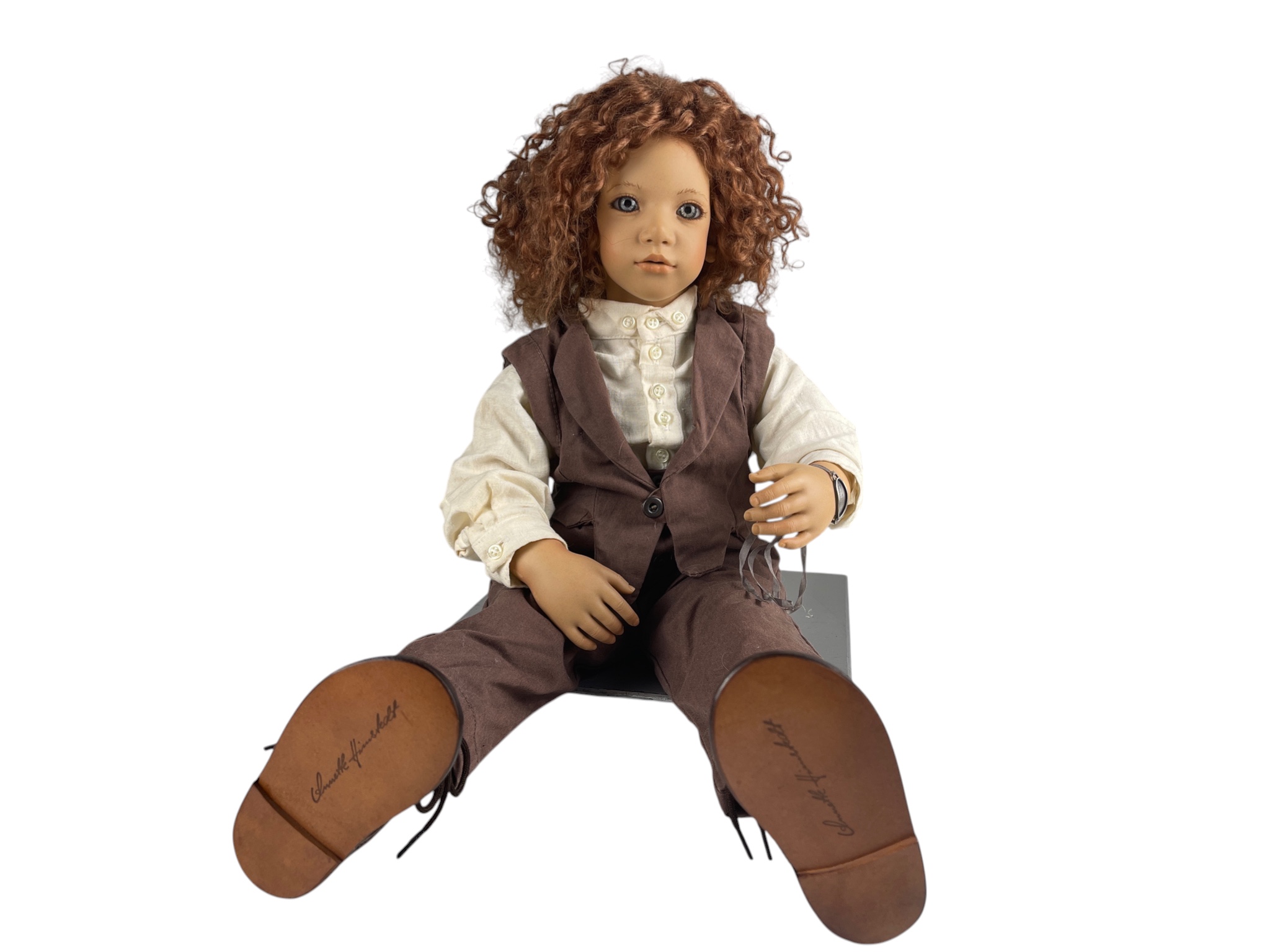 Annette Himstedt Puppe Charly 57 cm. Top Zustand.  